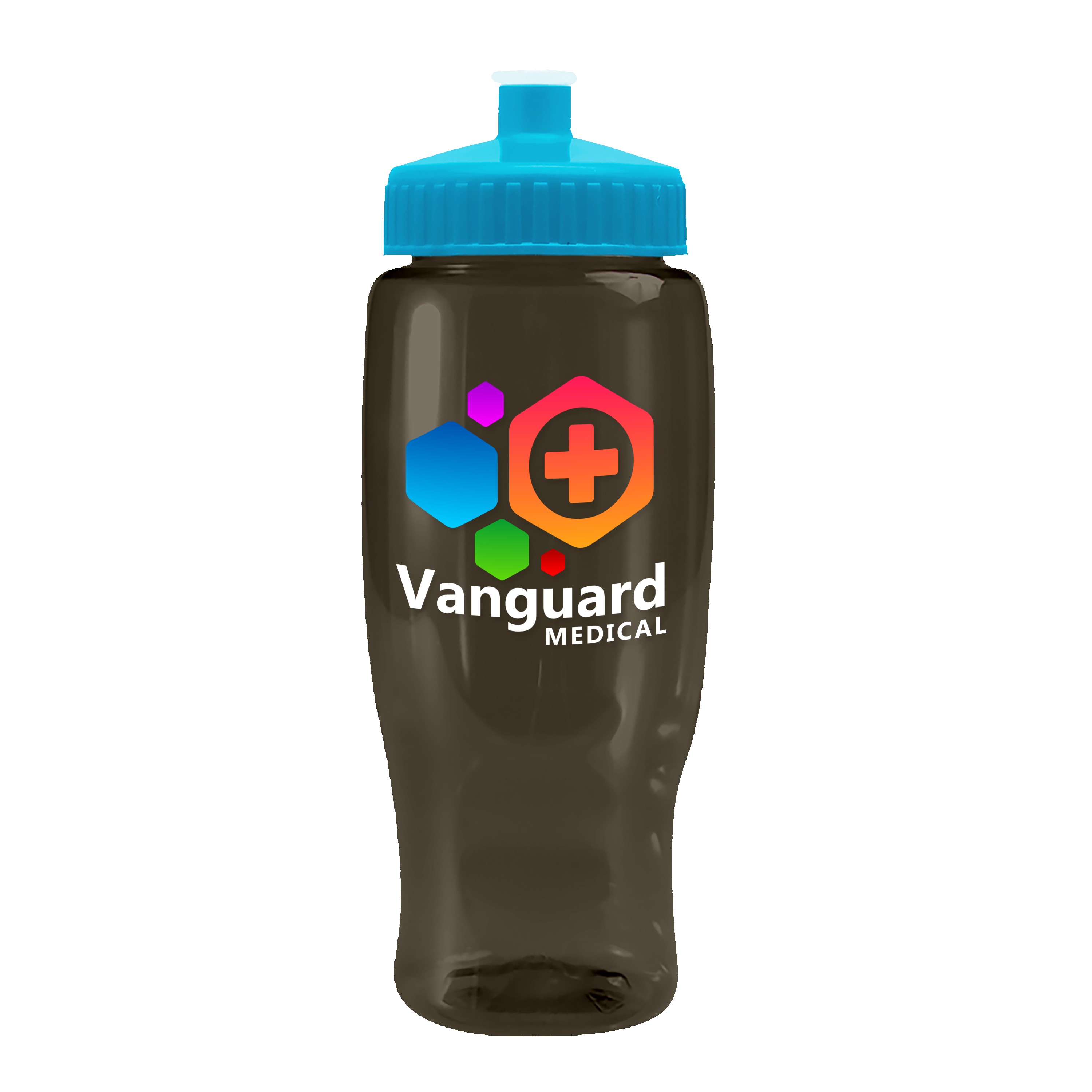 Picture of Garyline® Poly+ Recycled Bottle with Push-Pull Lid - 27 oz.