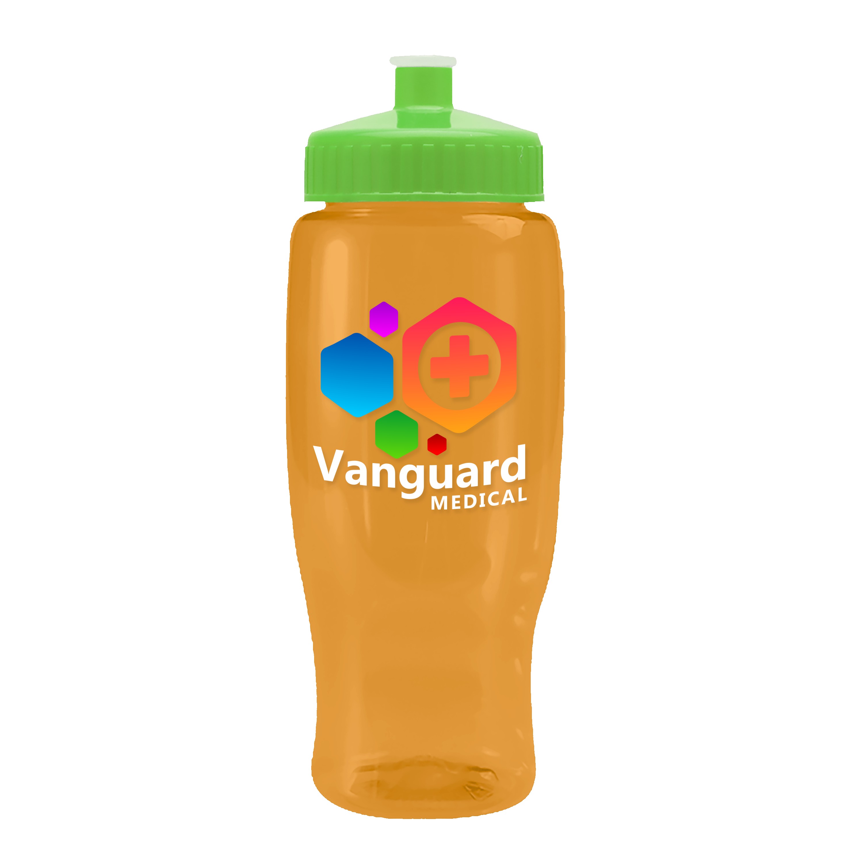 Picture of Garyline® Poly+ Recycled Bottle with Push-Pull Lid - 27 oz.