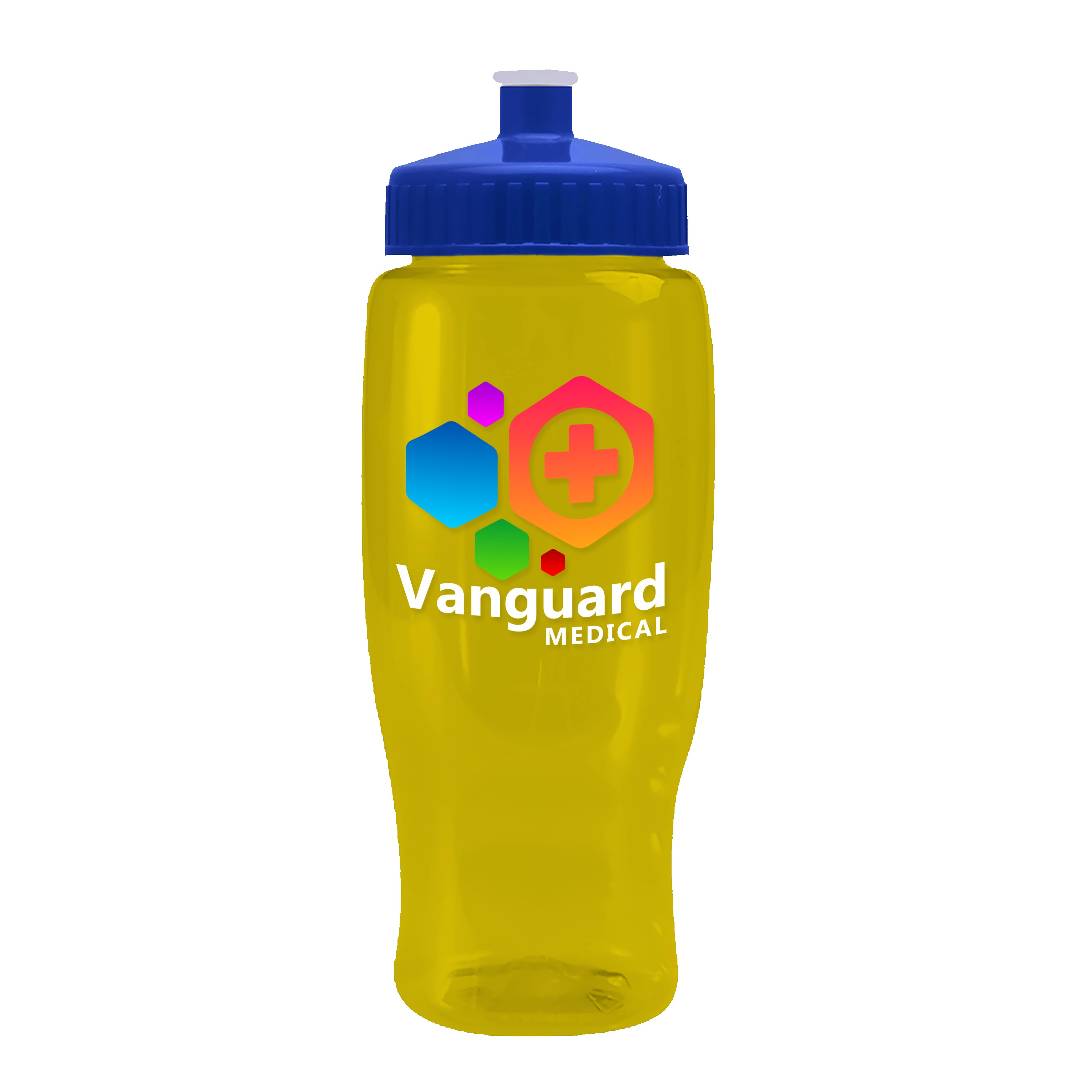 Picture of Garyline® Poly+ Recycled Bottle with Push-Pull Lid - 27 oz.