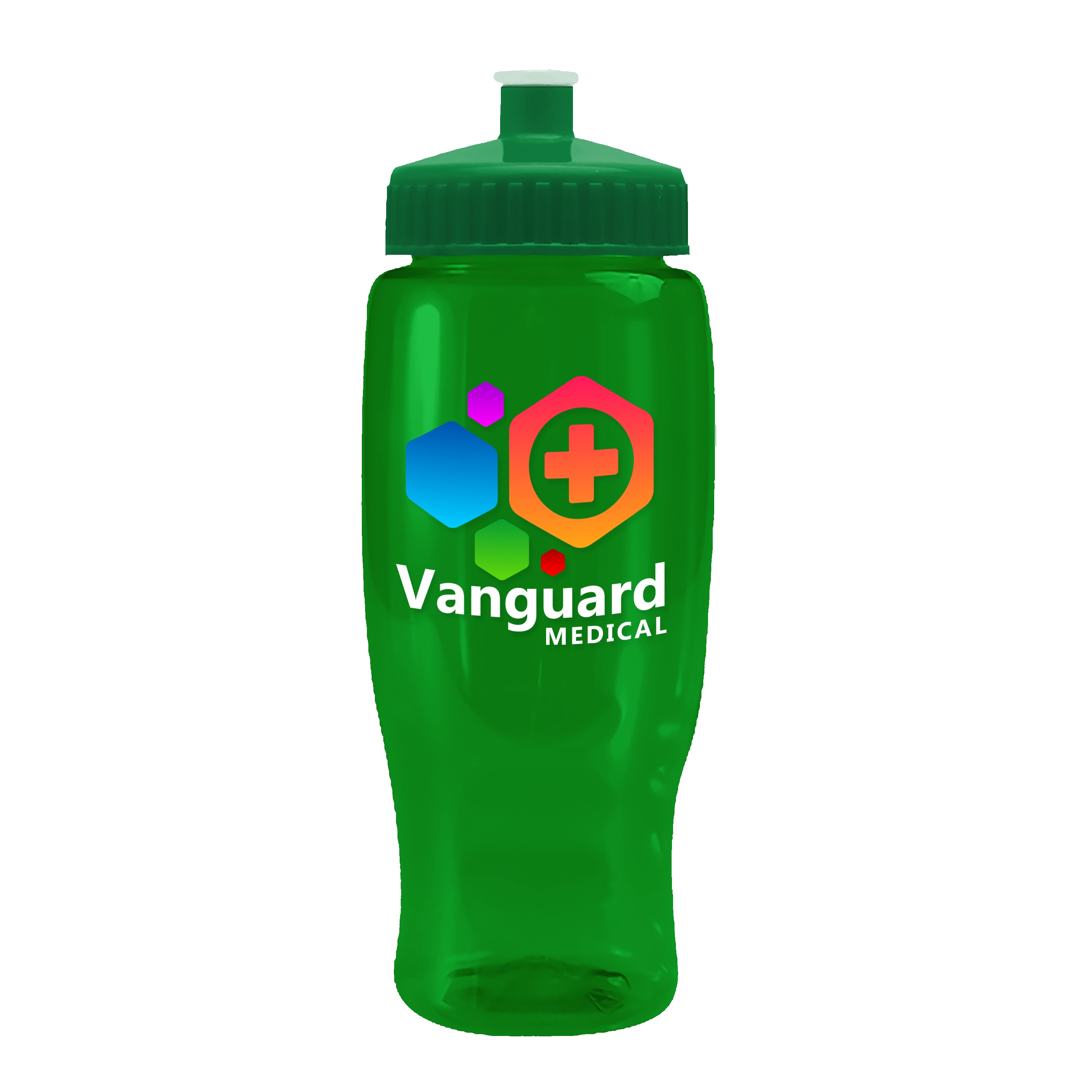 Picture of Garyline® Poly+ Recycled Bottle with Push-Pull Lid - 27 oz.