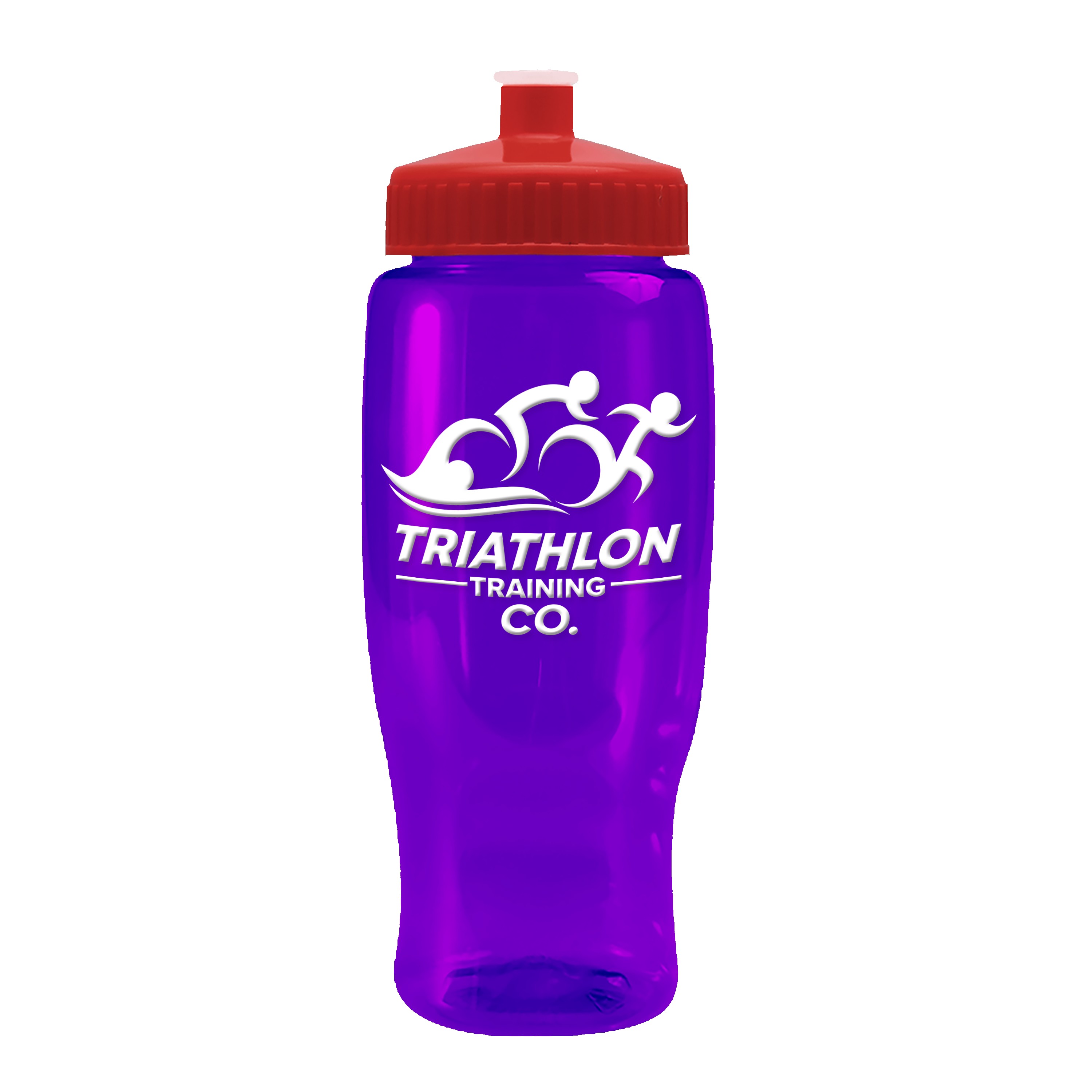 Picture of Garyline® Poly+ Recycled Bottle with Push-Pull Lid - 27 oz.