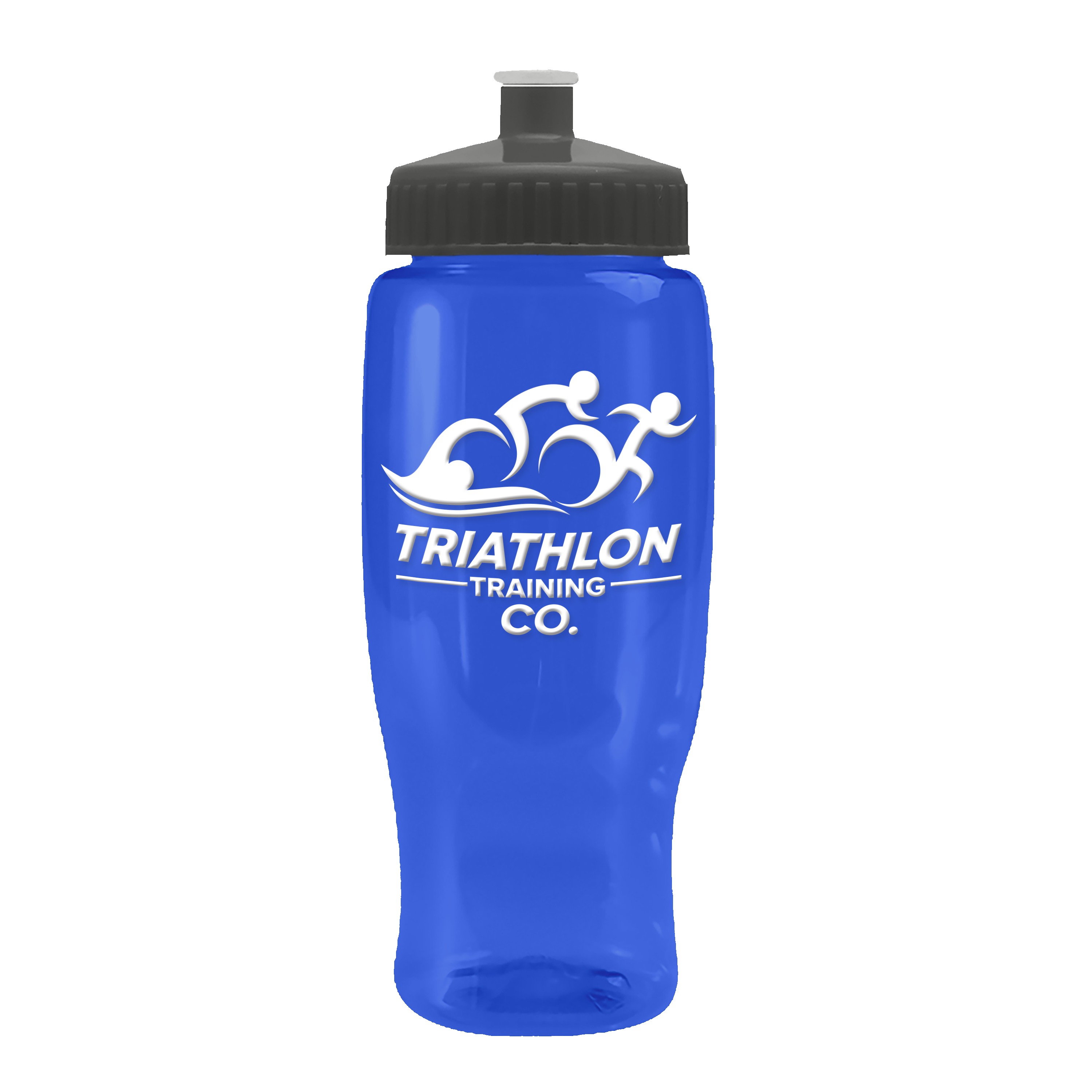 Picture of Garyline® Poly+ Recycled Bottle with Push-Pull Lid - 27 oz.