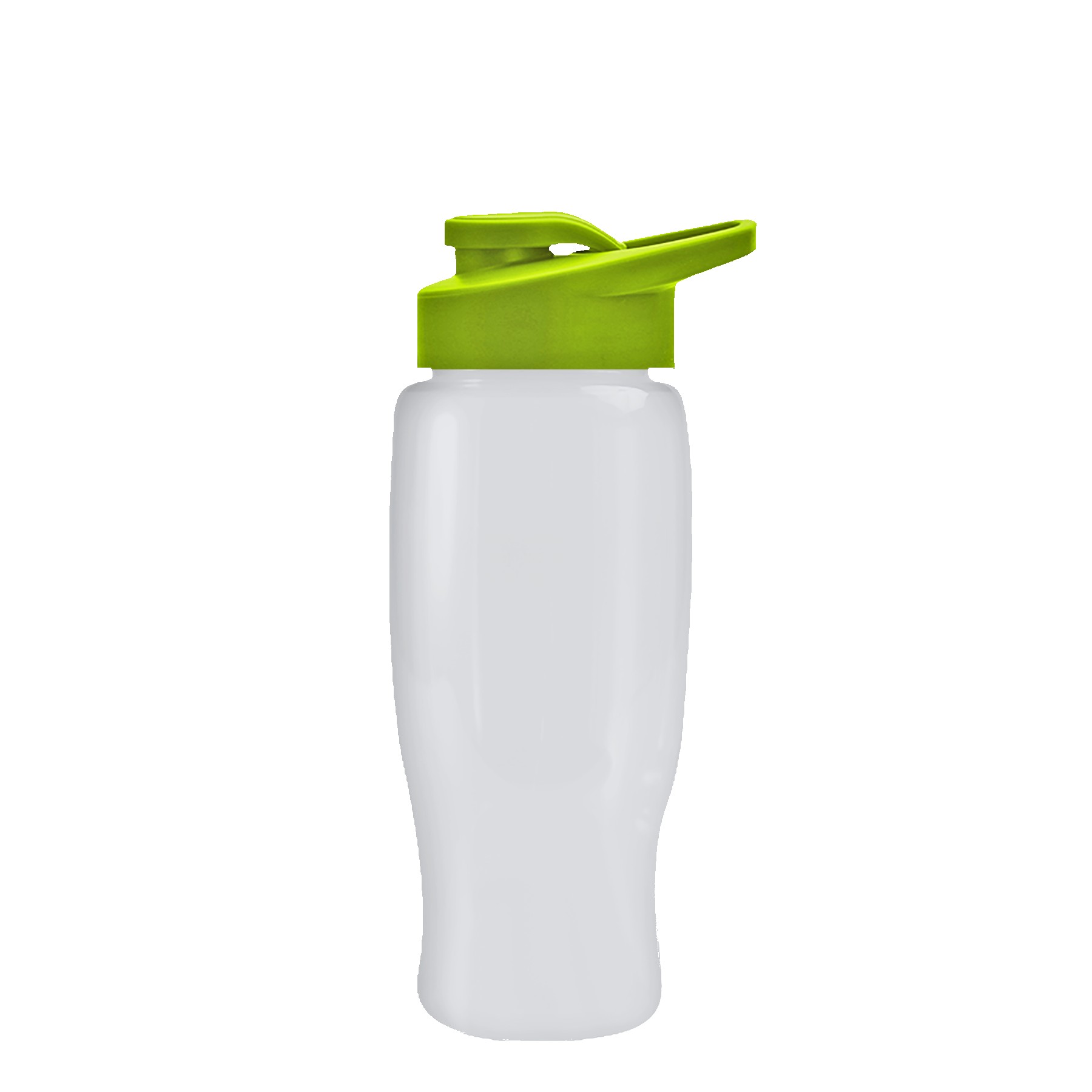 Picture of UpCycle Poly-Pure 27 oz. Transparent Bottle with Drink Thru Lid