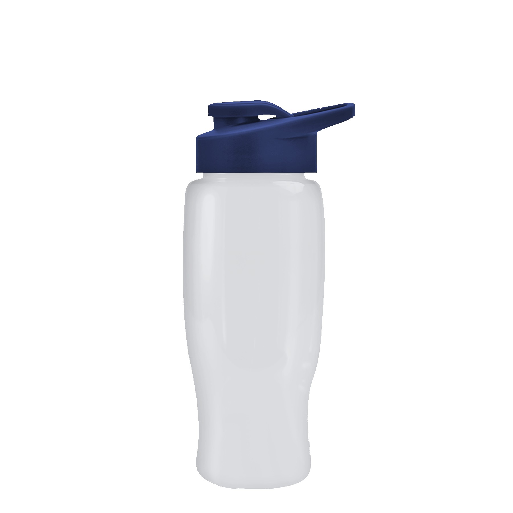 Picture of UpCycle Poly-Pure 27 oz. Transparent Bottle with Drink Thru Lid