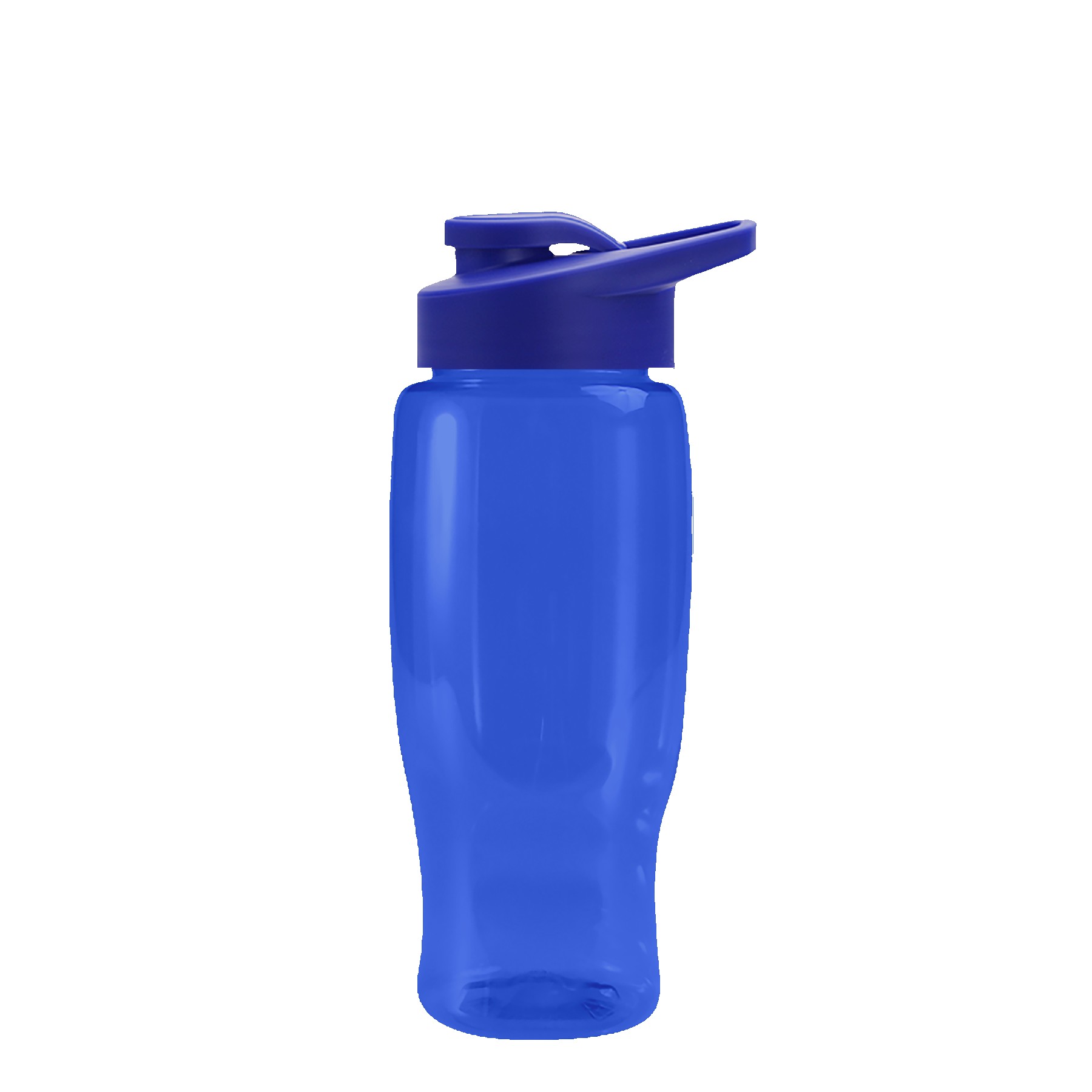 Picture of UpCycle Poly-Pure 27 oz. Transparent Bottle with Drink Thru Lid
