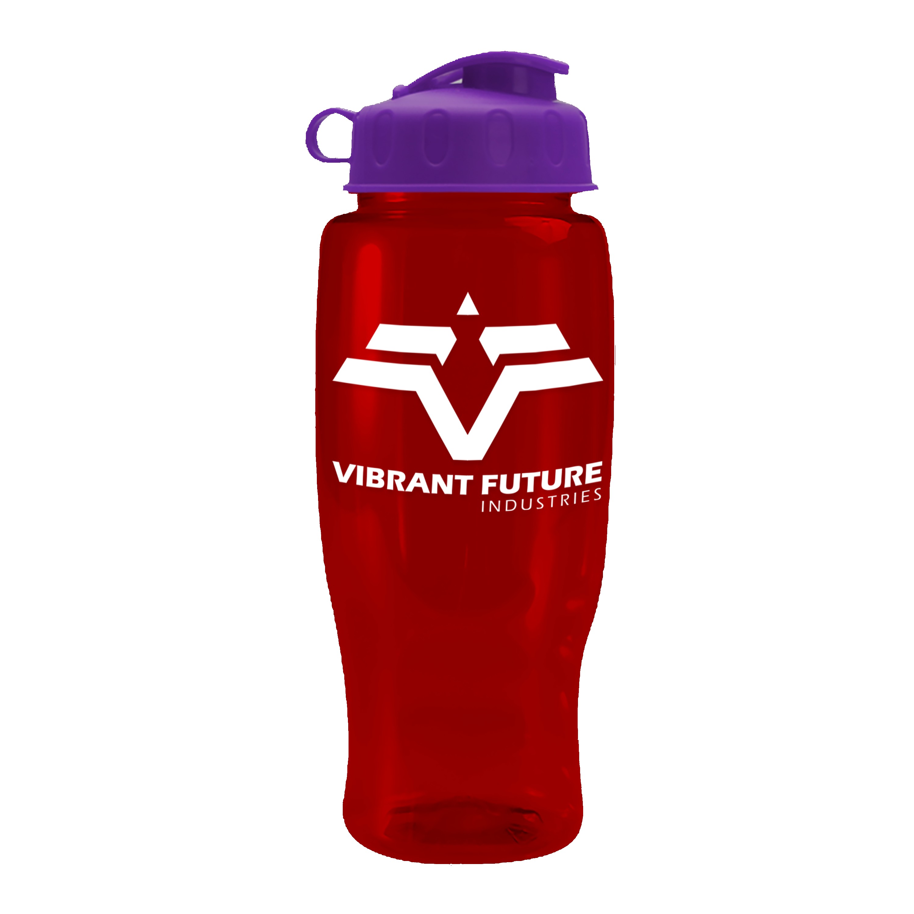 Picture of Garyline® Poly+ Recycled Bottle with Flip Lid - 27 oz.