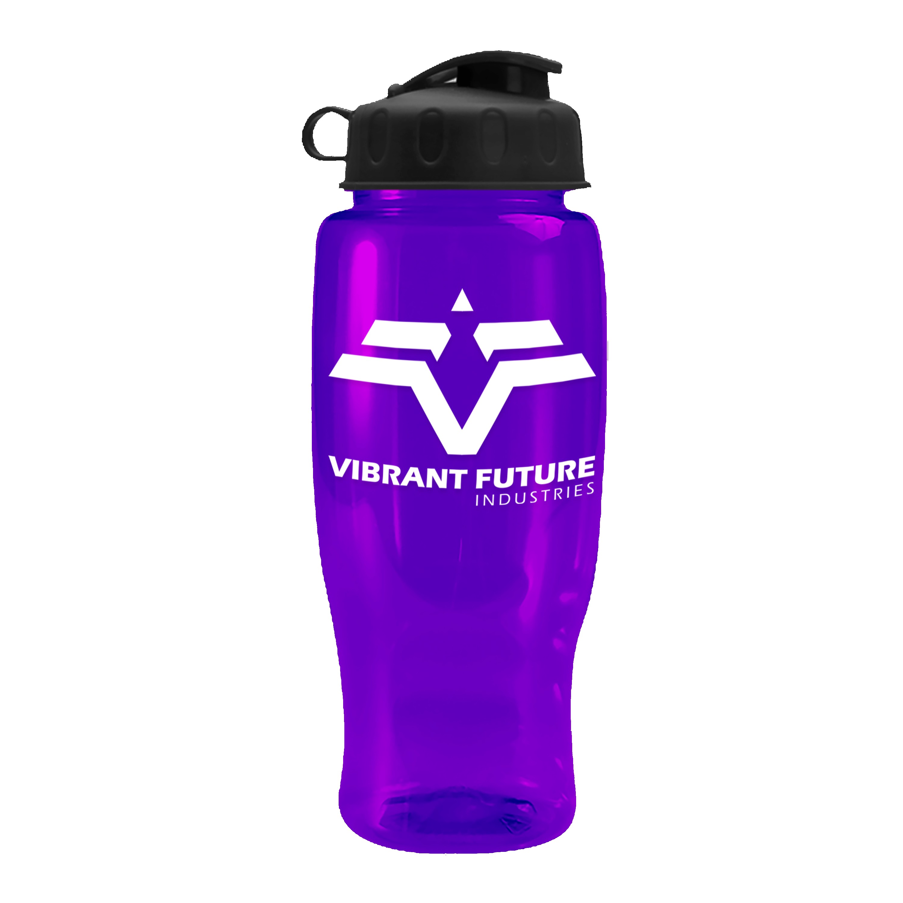 Picture of Garyline® Poly+ Recycled Bottle with Flip Lid - 27 oz.