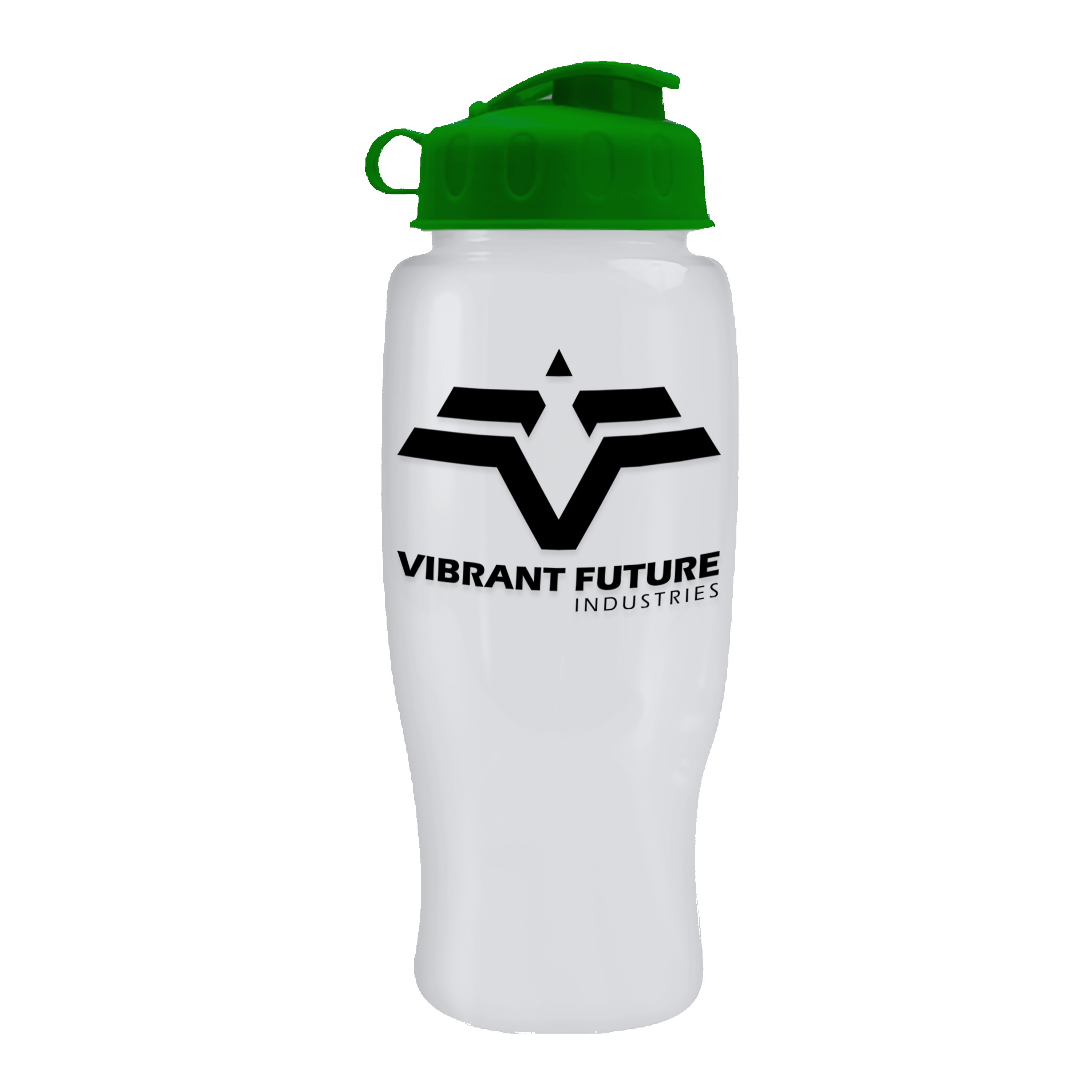 Picture of Garyline® Poly+ Recycled Bottle with Flip Lid - 27 oz.