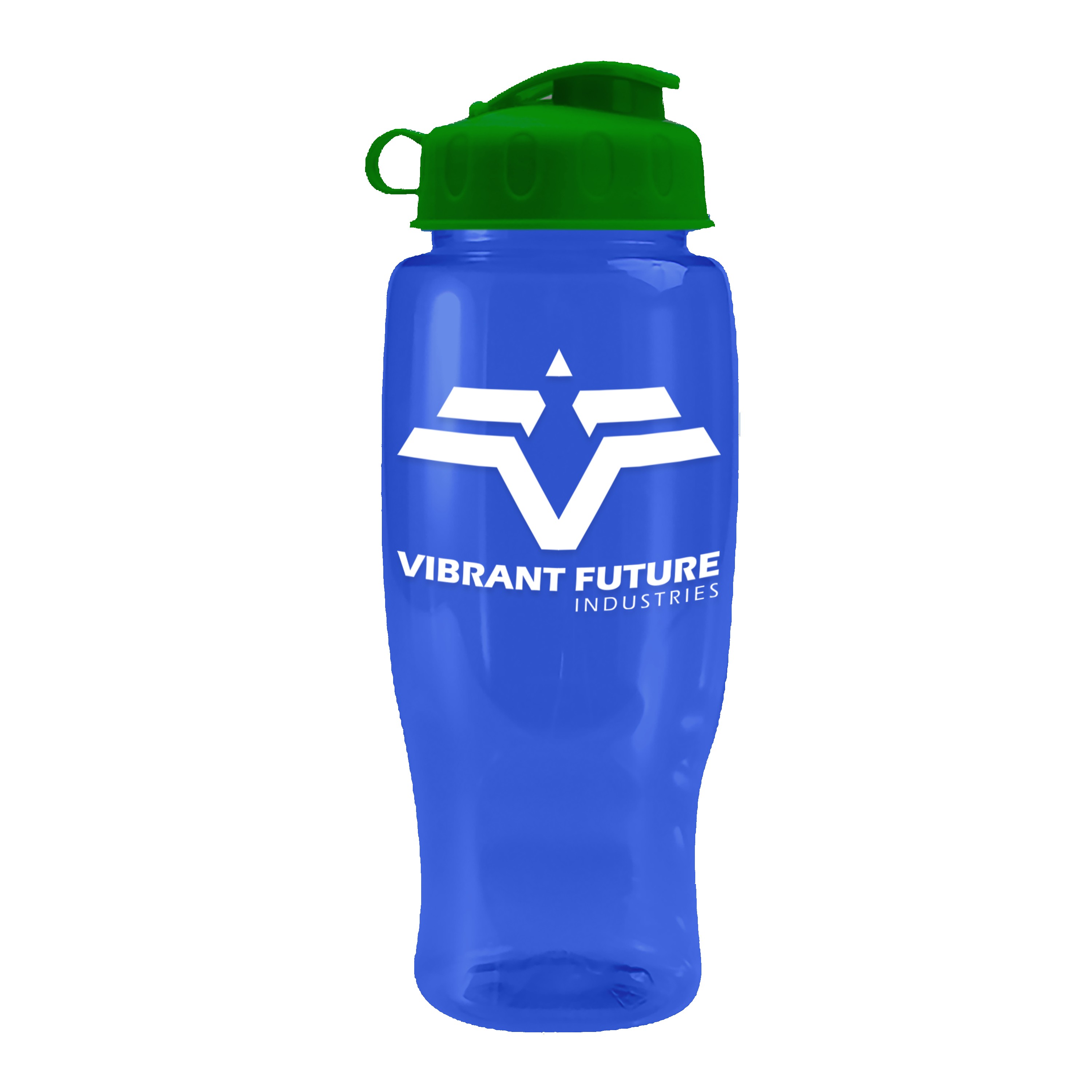 Picture of Garyline® Poly+ Recycled Bottle with Flip Lid - 27 oz.