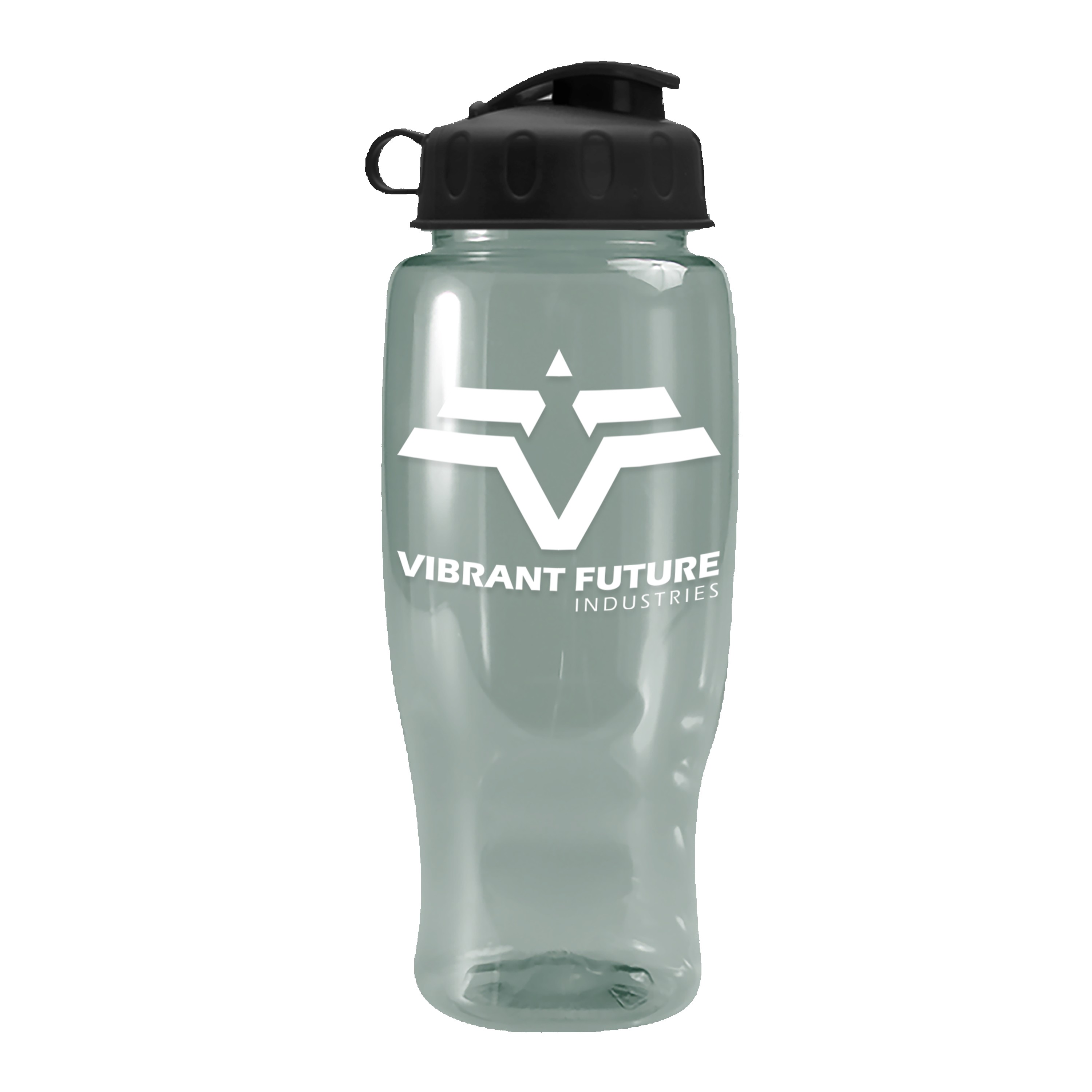 Picture of Garyline® Poly+ Recycled Bottle with Flip Lid - 27 oz.