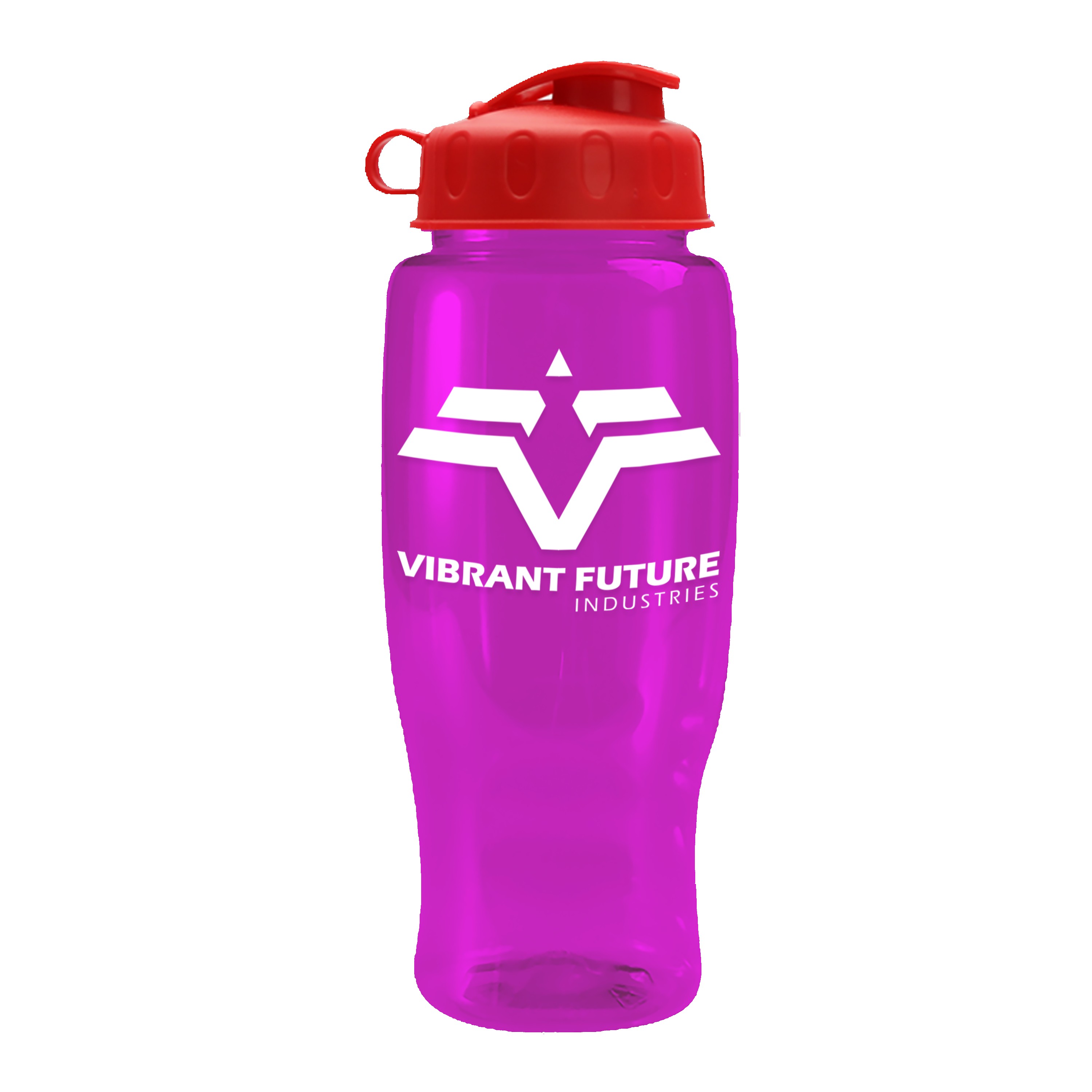 Picture of Garyline® Poly+ Recycled Bottle with Flip Lid - 27 oz.