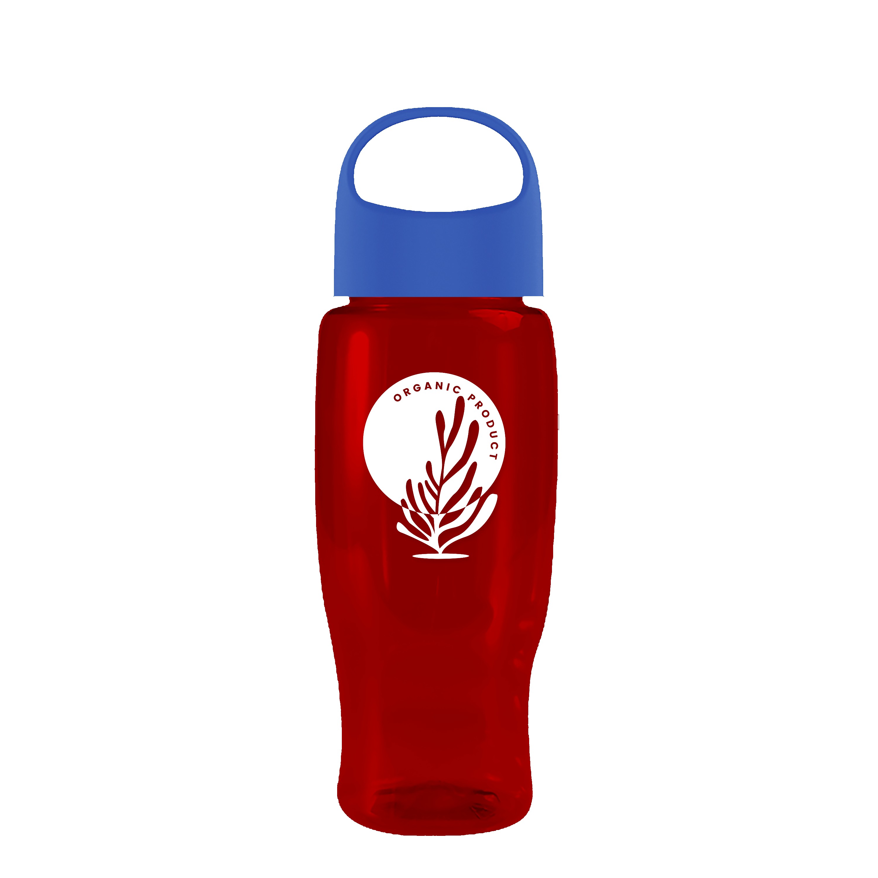 Picture of Garyline® Poly+ Recycled Bottle with Oval Crest Lid - 27 oz.