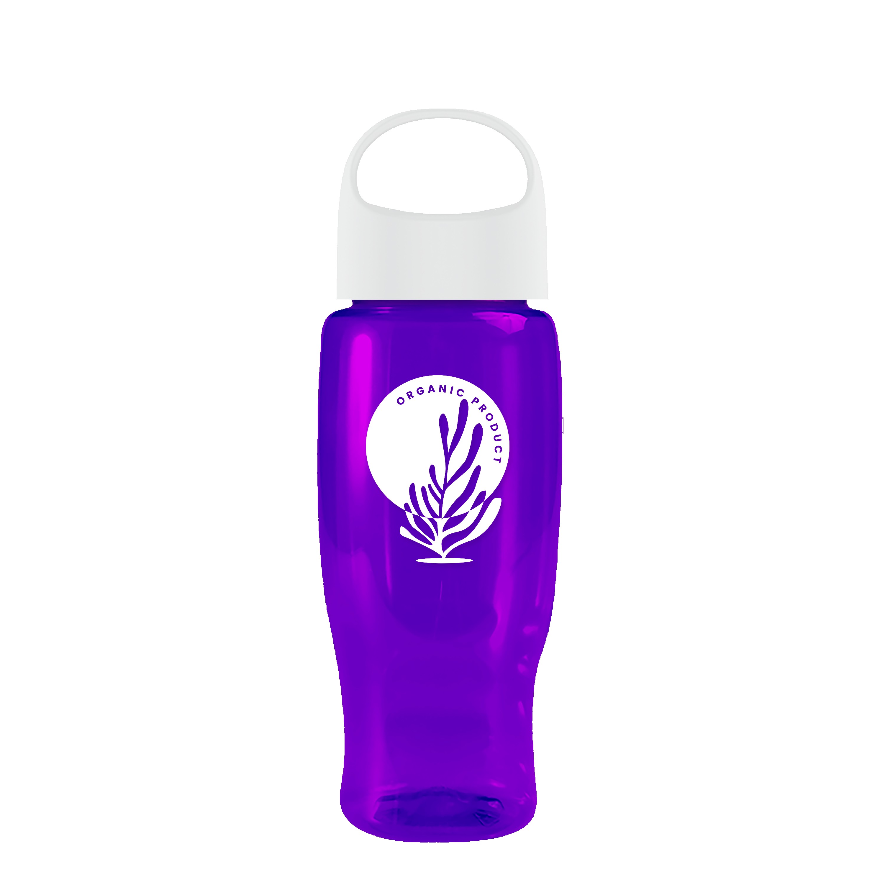 Picture of Garyline® Poly+ Recycled Bottle with Oval Crest Lid - 27 oz.