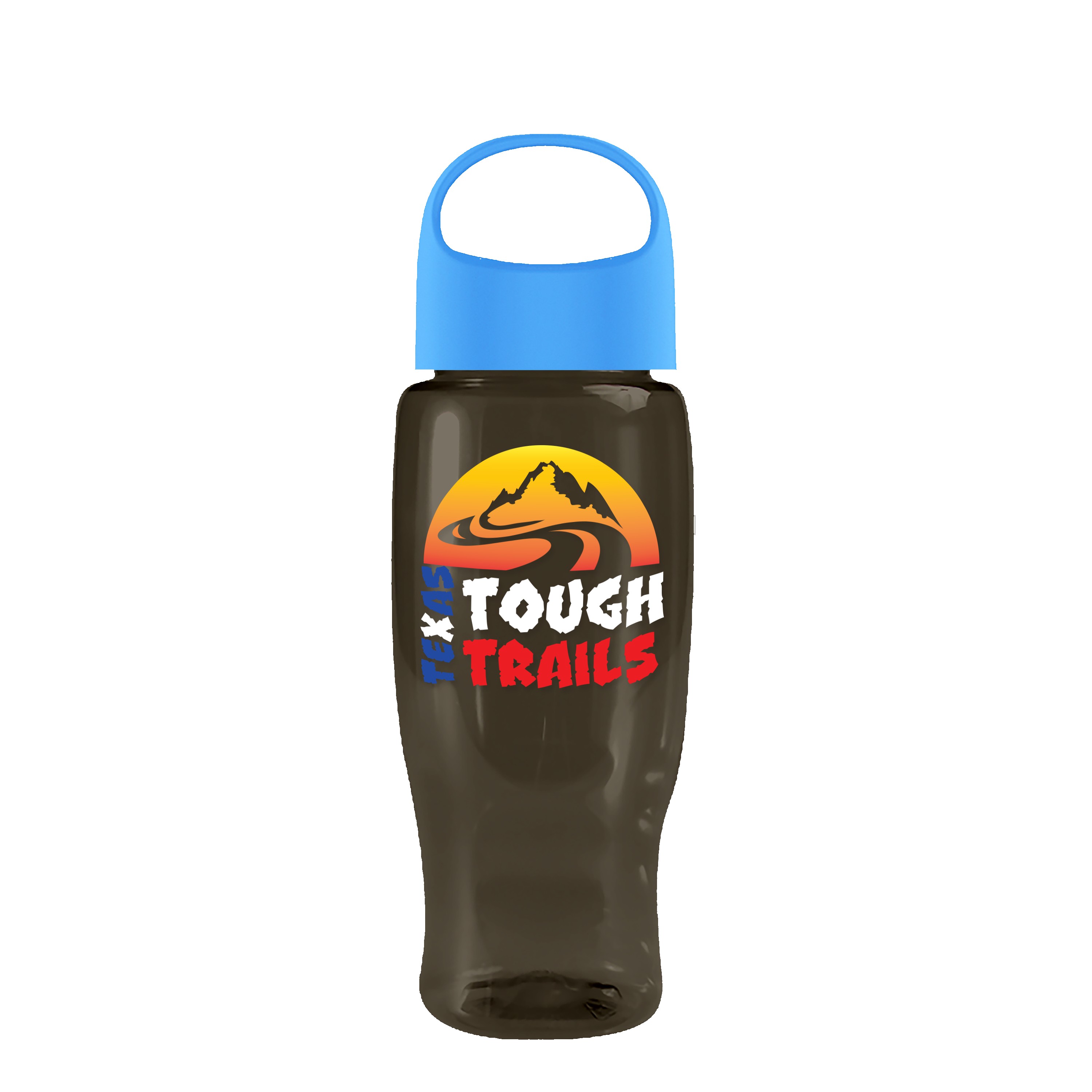 Picture of Garyline® Poly+ Recycled Bottle with Oval Crest Lid - 27 oz.