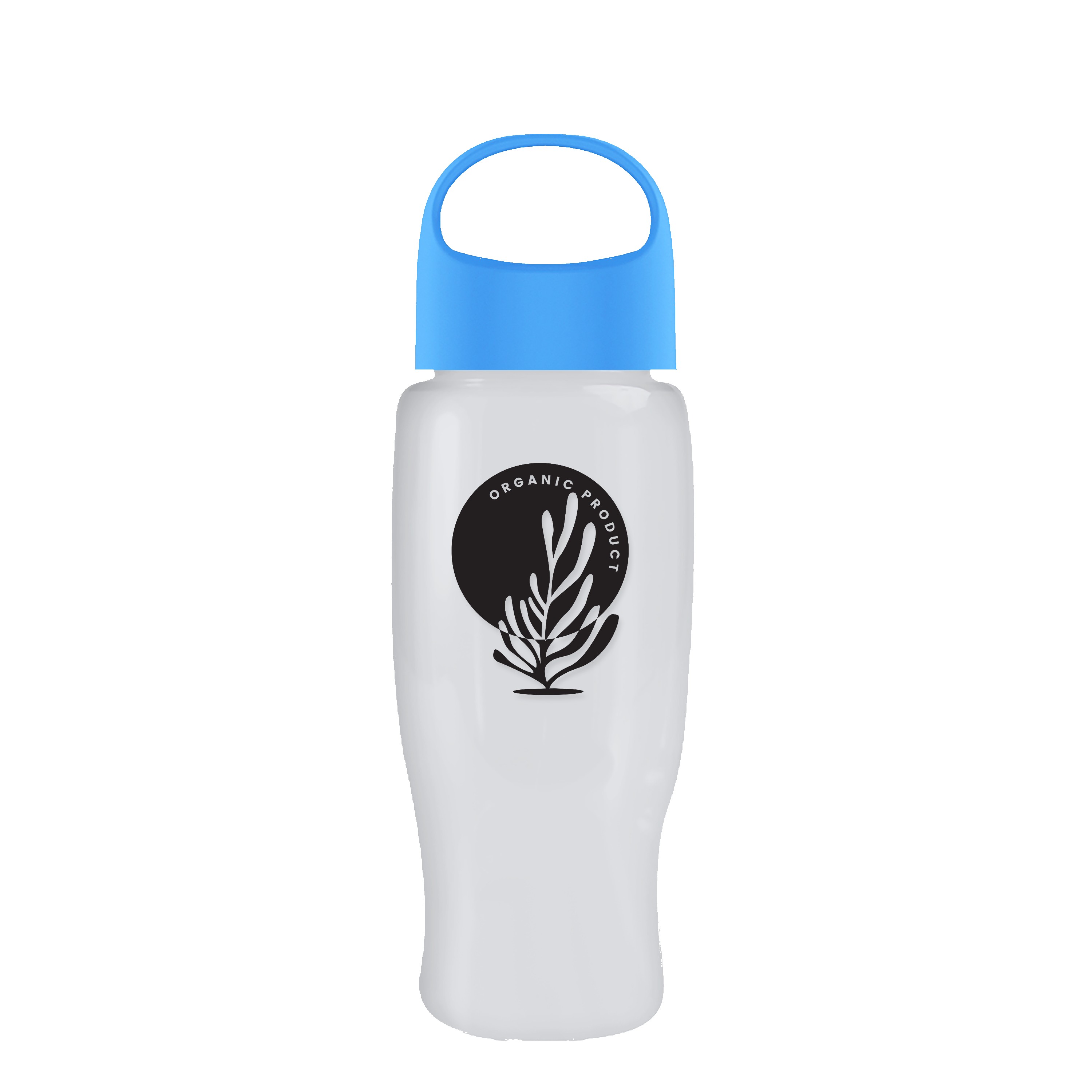 Picture of Garyline® Poly+ Recycled Bottle with Oval Crest Lid - 27 oz.