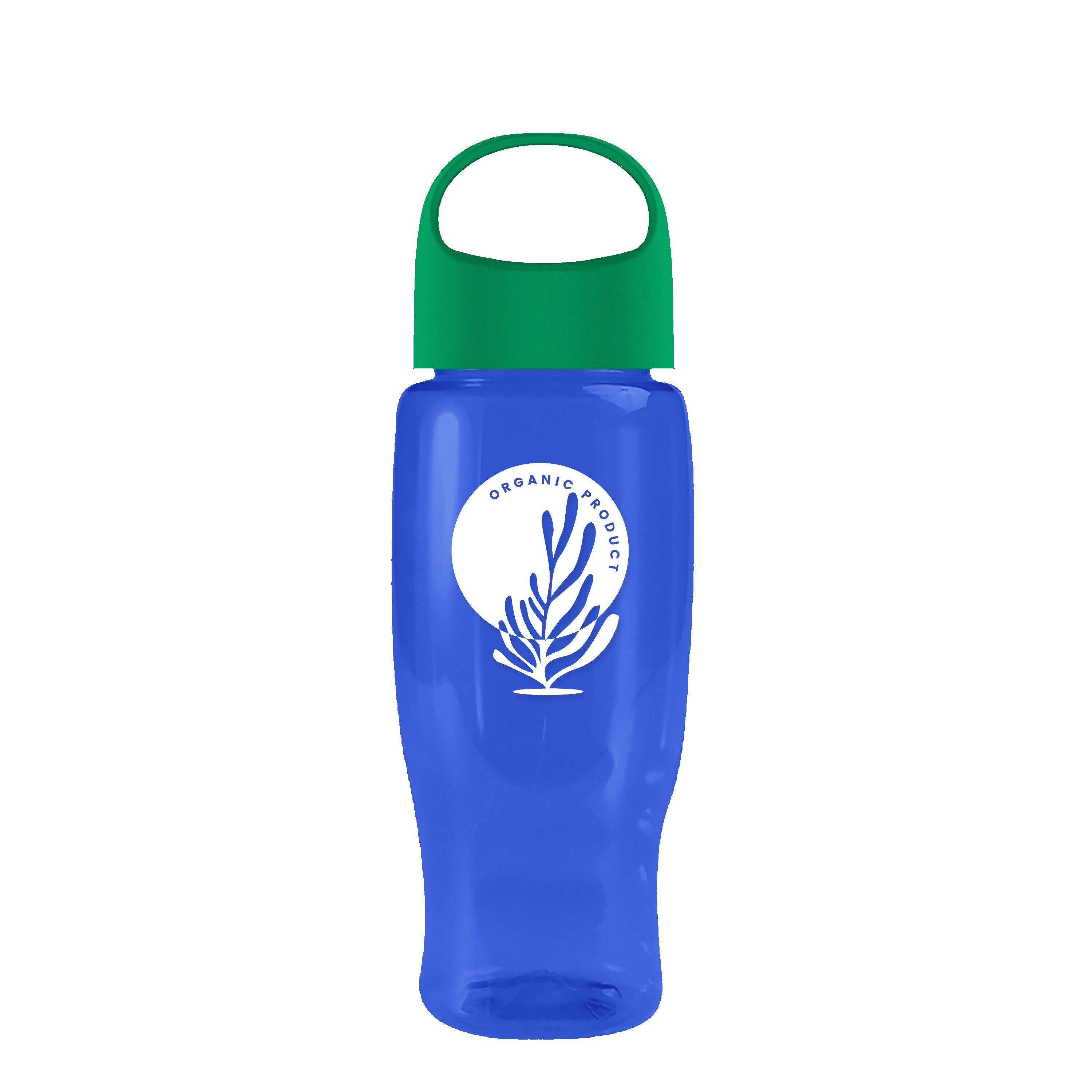 Picture of Garyline® Poly+ Recycled Bottle with Oval Crest Lid - 27 oz.