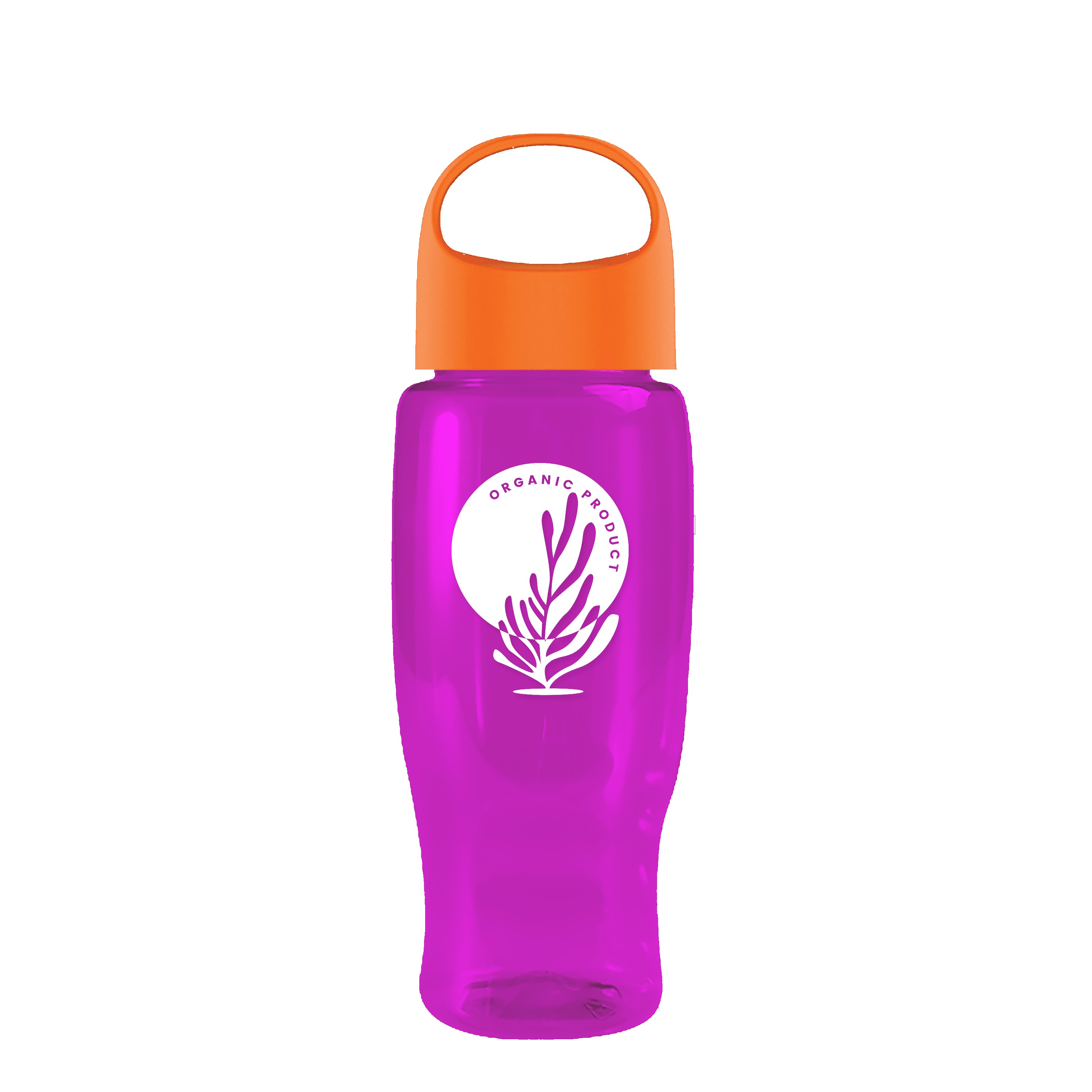 Picture of Garyline® Poly+ Recycled Bottle with Oval Crest Lid - 27 oz.