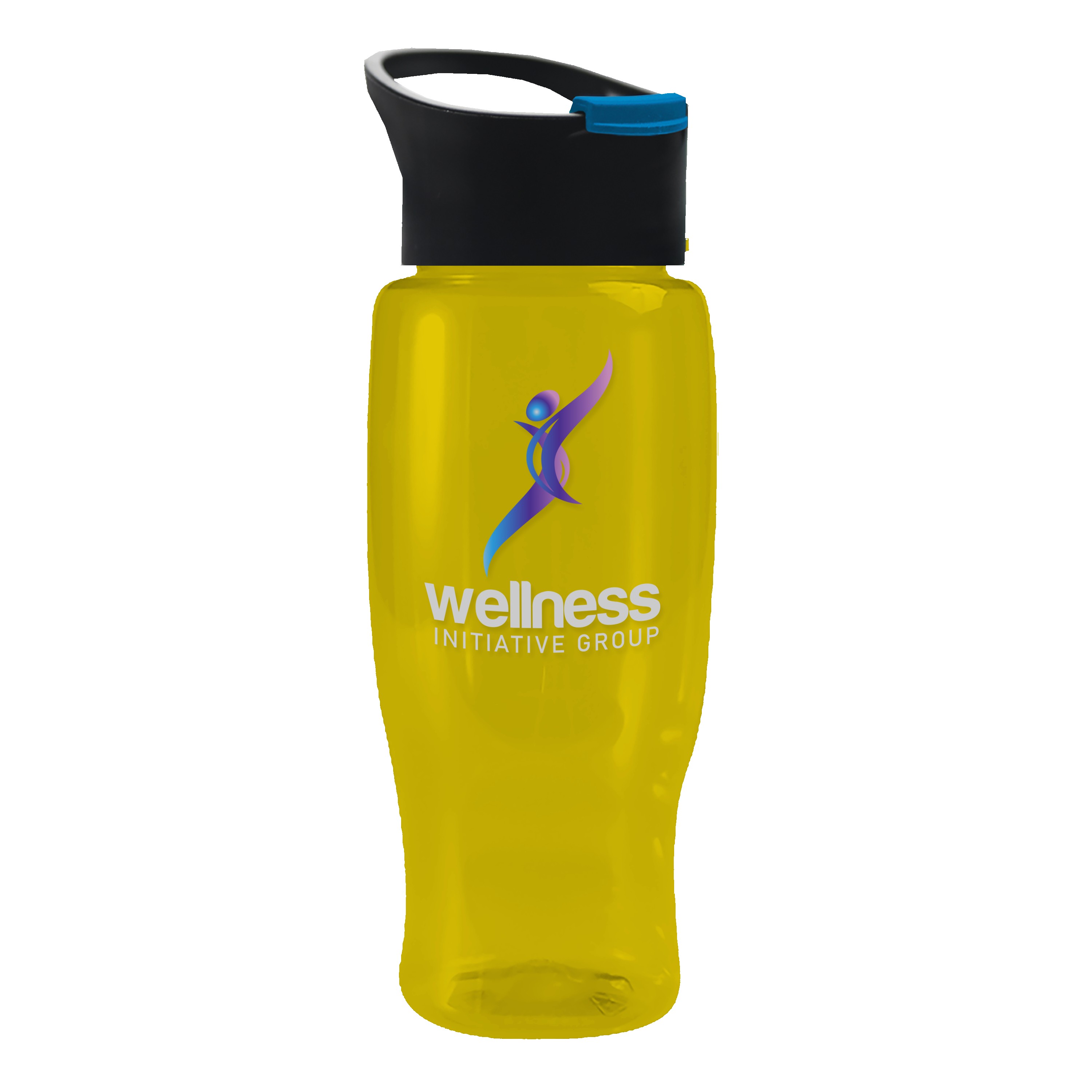 Picture of Garyline® Poly+ Recycled Bottle with Pop-Up Lid - 27 oz.