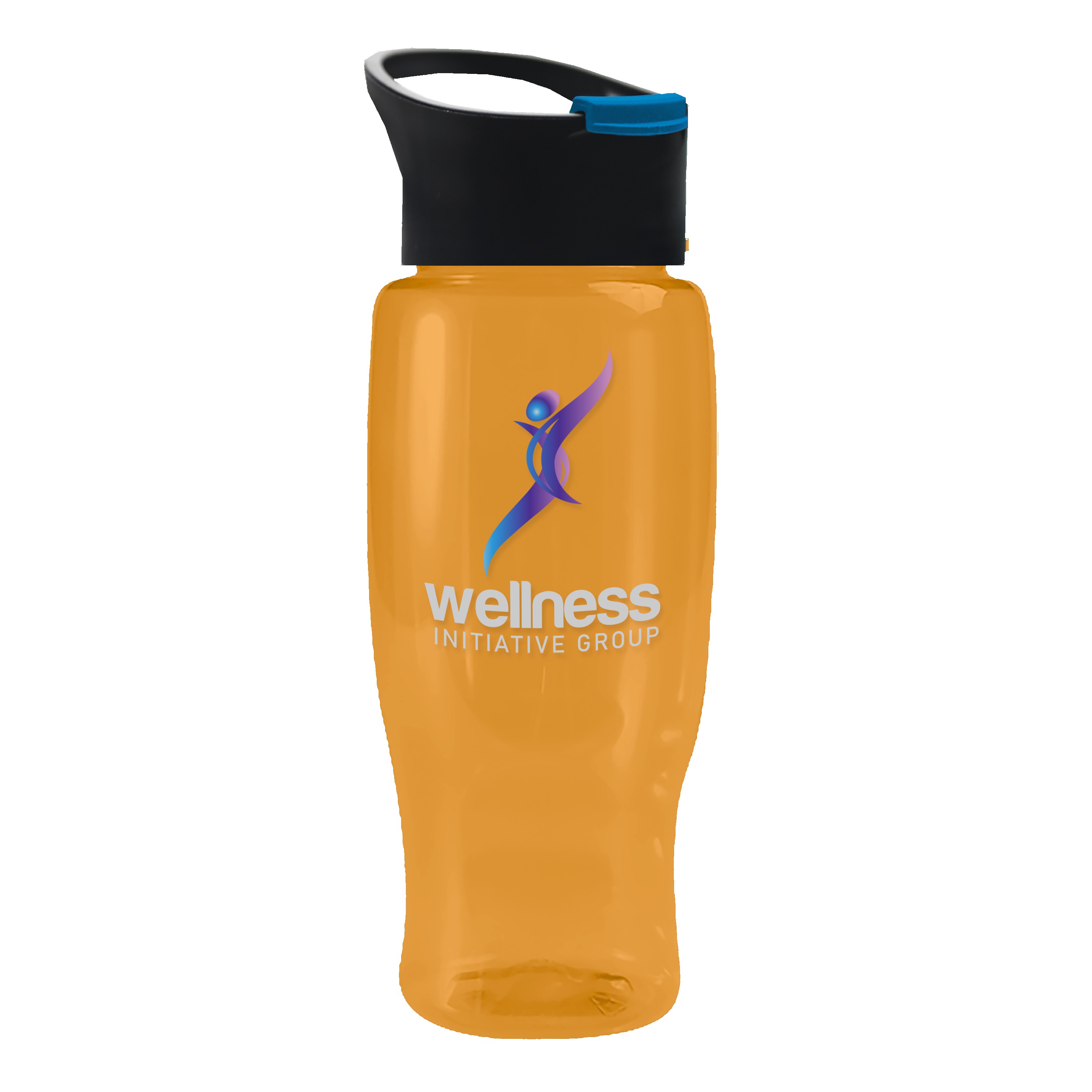 Picture of Garyline® Poly+ Recycled Bottle with Pop-Up Lid - 27 oz.