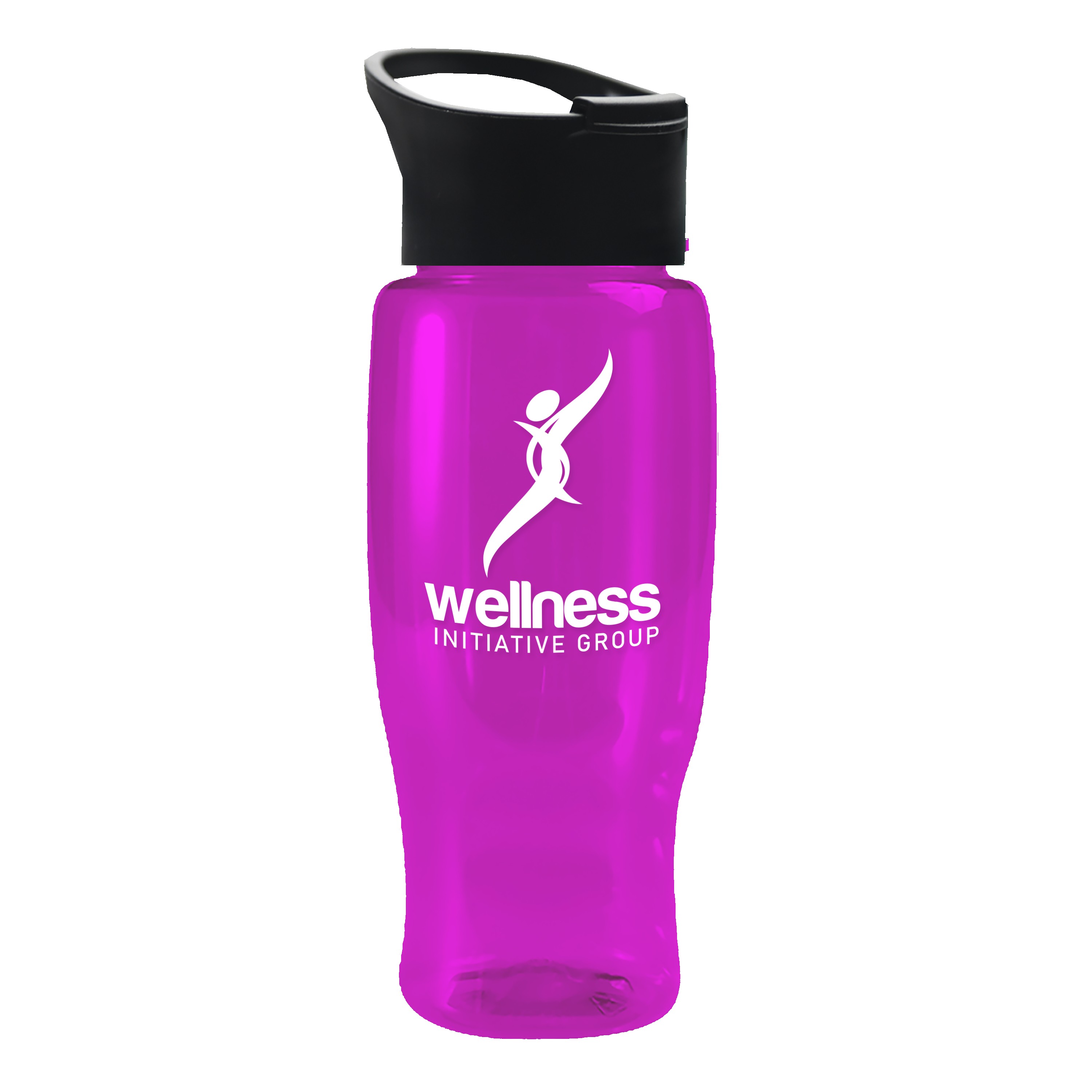 Picture of Garyline® Poly+ Recycled Bottle with Pop-Up Lid - 27 oz.