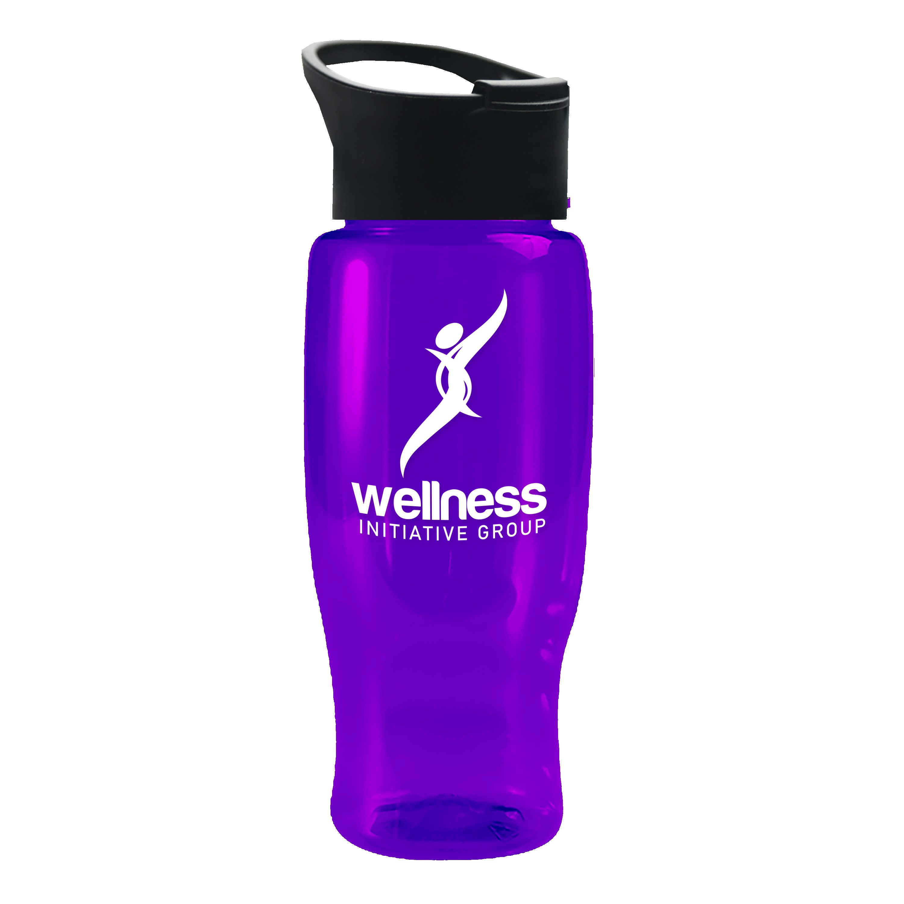 Picture of Garyline® Poly+ Recycled Bottle with Pop-Up Lid - 27 oz.