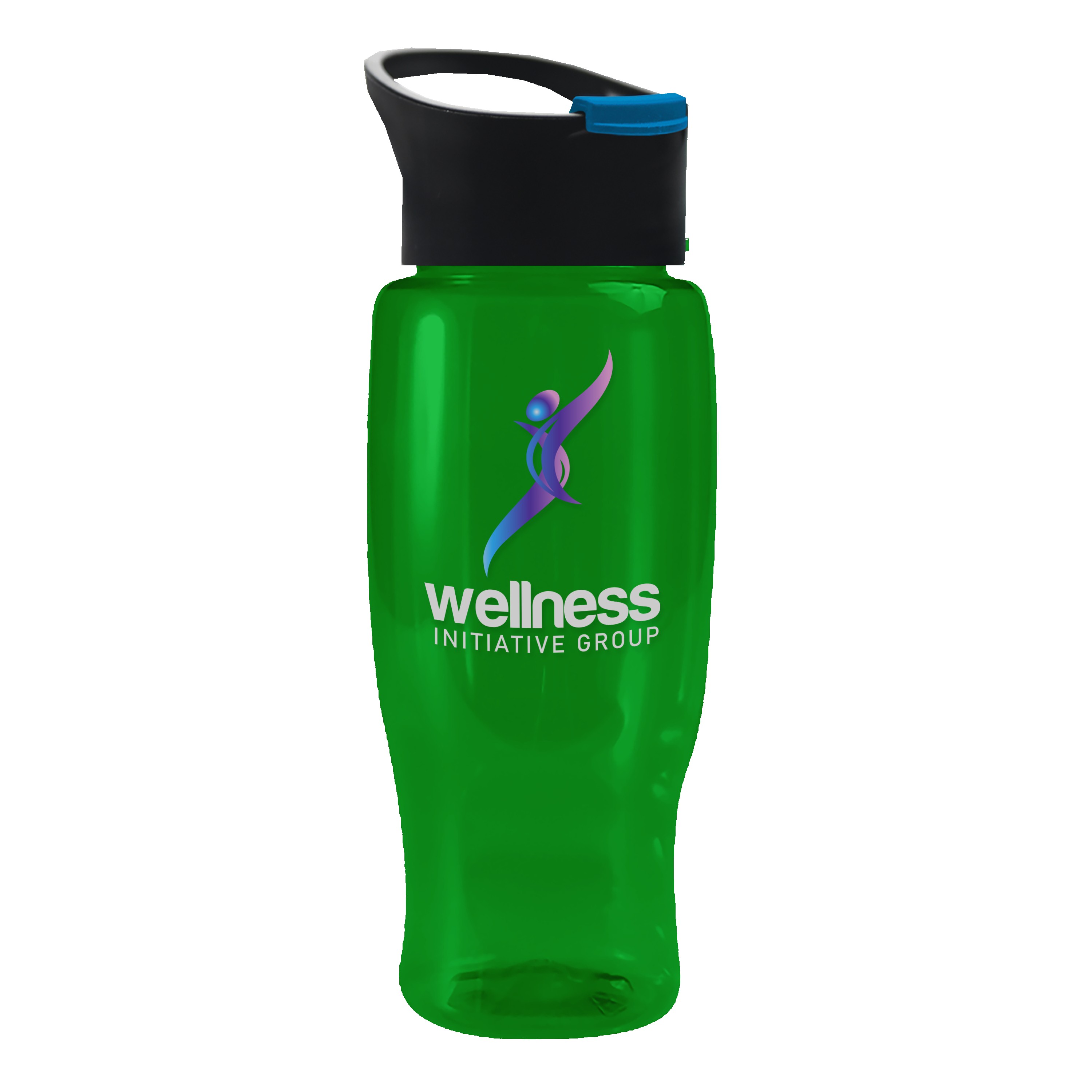 Picture of Garyline® Poly+ Recycled Bottle with Pop-Up Lid - 27 oz.