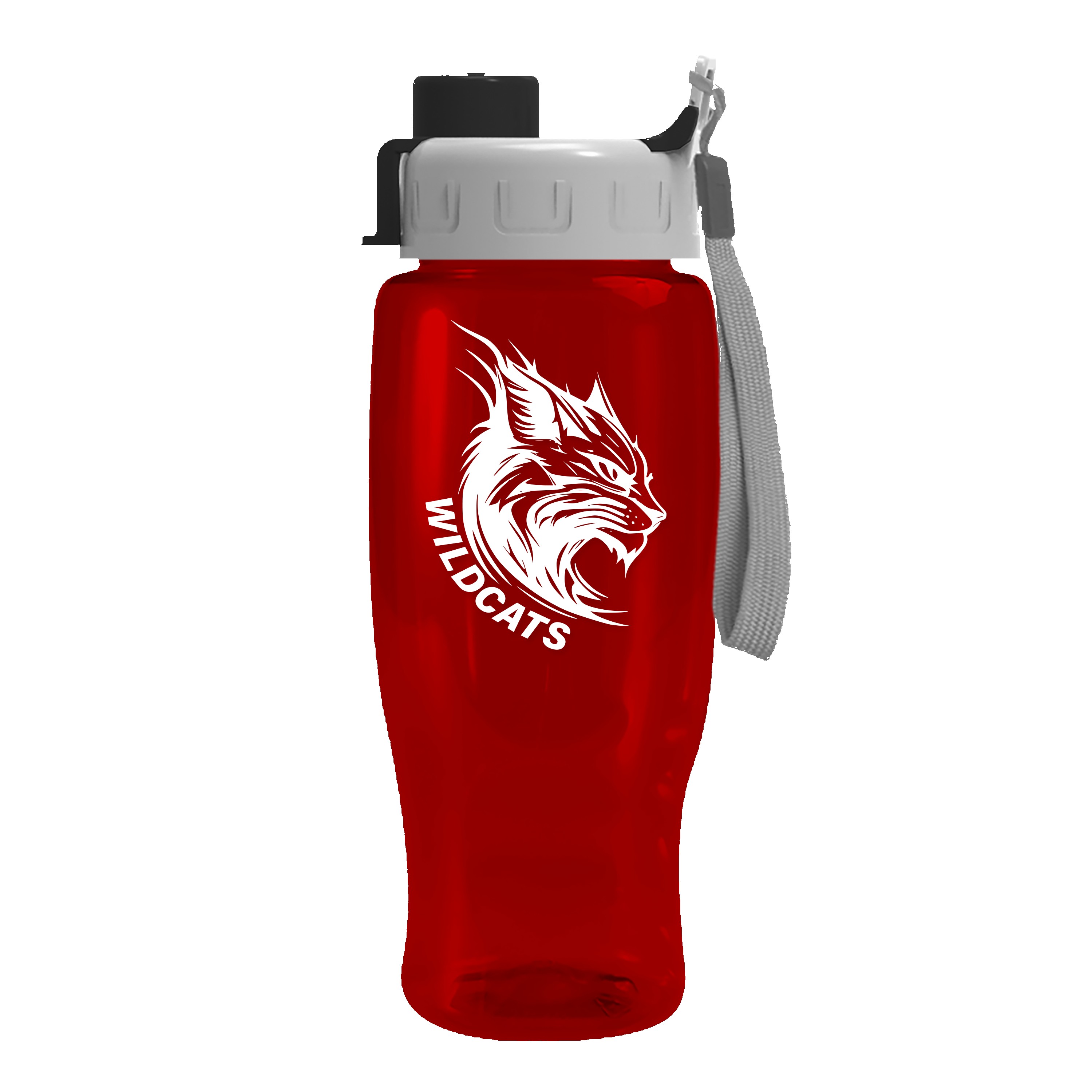 Picture of Garyline® Poly+ Recycled Bottle with Quick-Snap Lid - 27 oz.