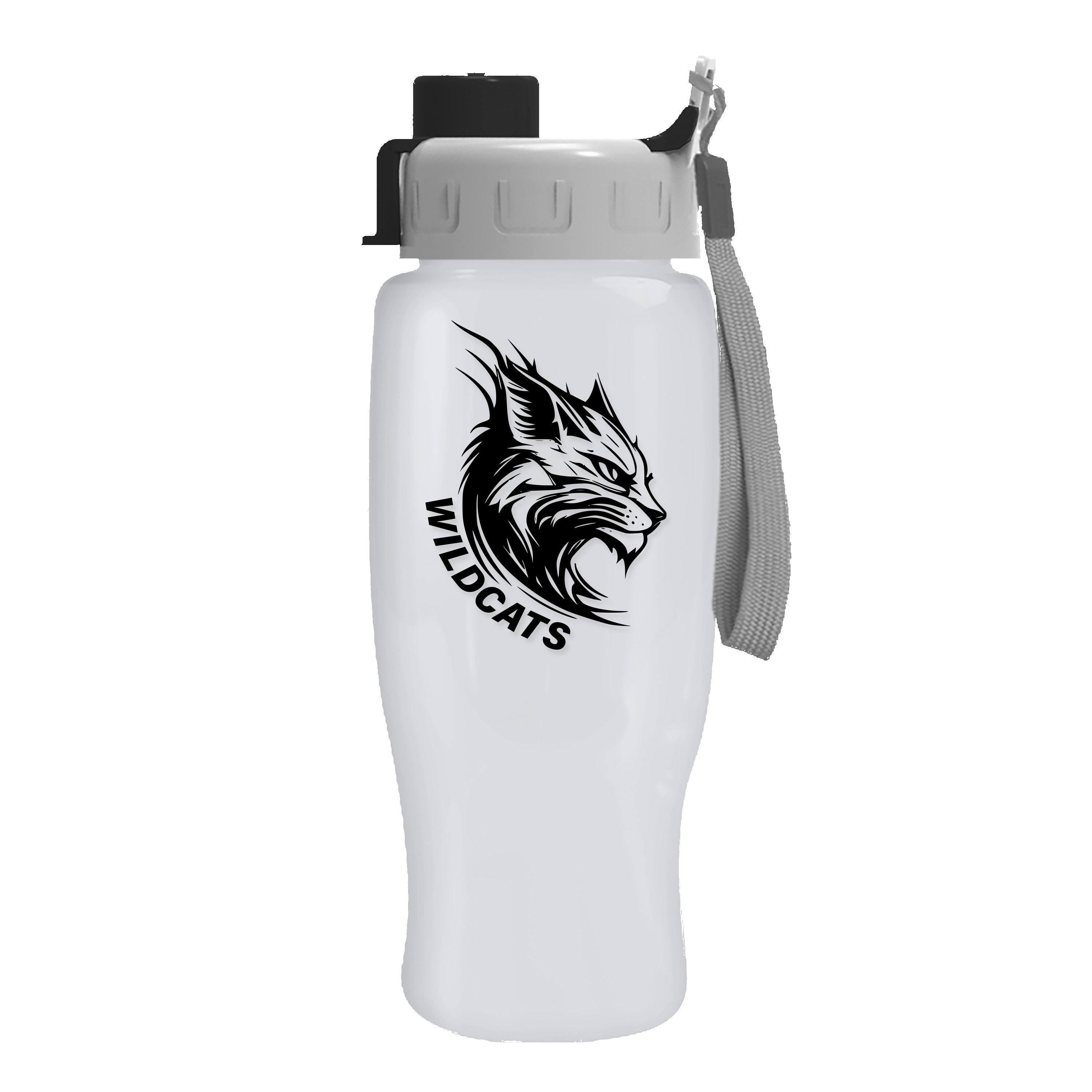 Picture of Garyline® Poly+ Recycled Bottle with Quick-Snap Lid - 27 oz.
