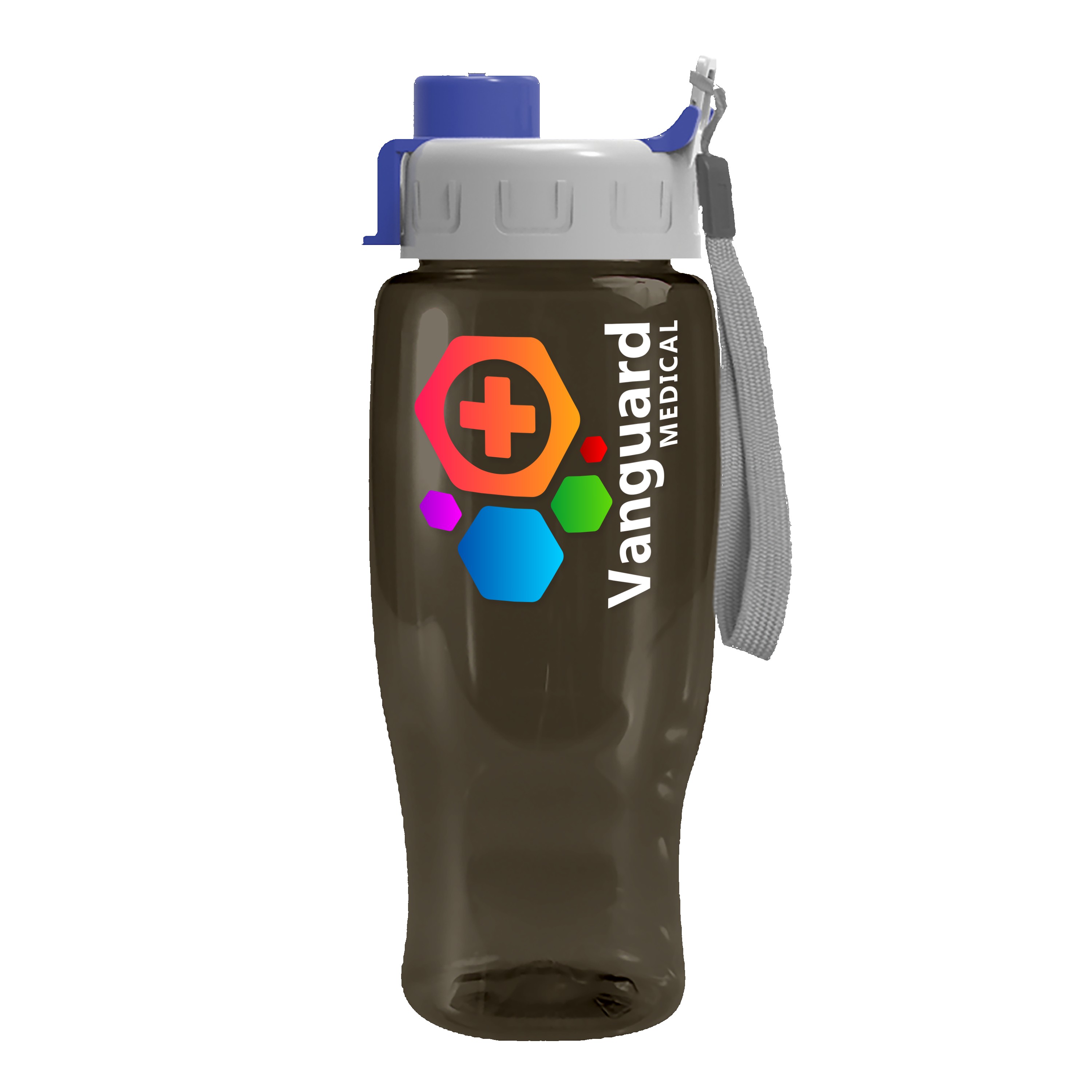 Picture of Garyline® Poly+ Recycled Bottle with Quick-Snap Lid - 27 oz.