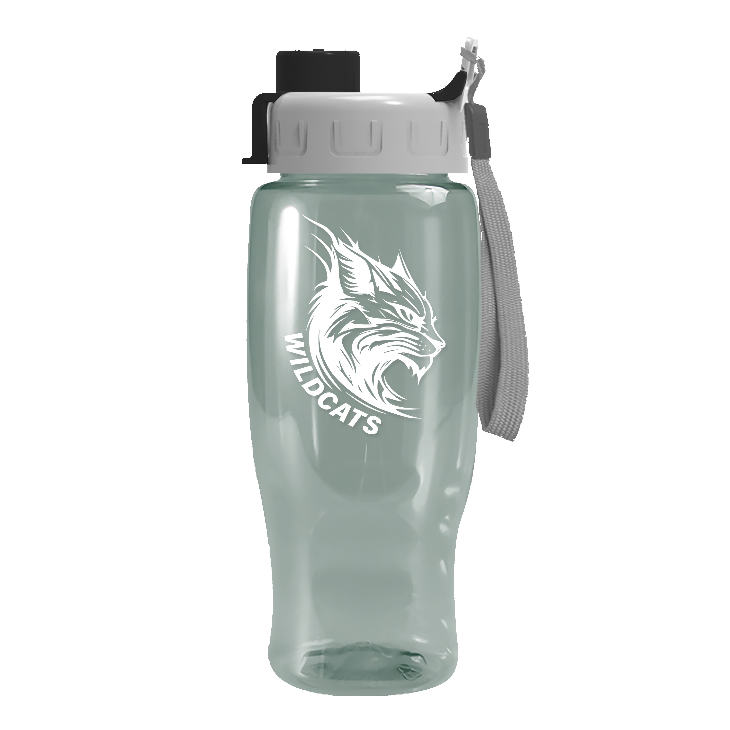 Picture of Garyline® Poly+ Recycled Bottle with Quick-Snap Lid - 27 oz.
