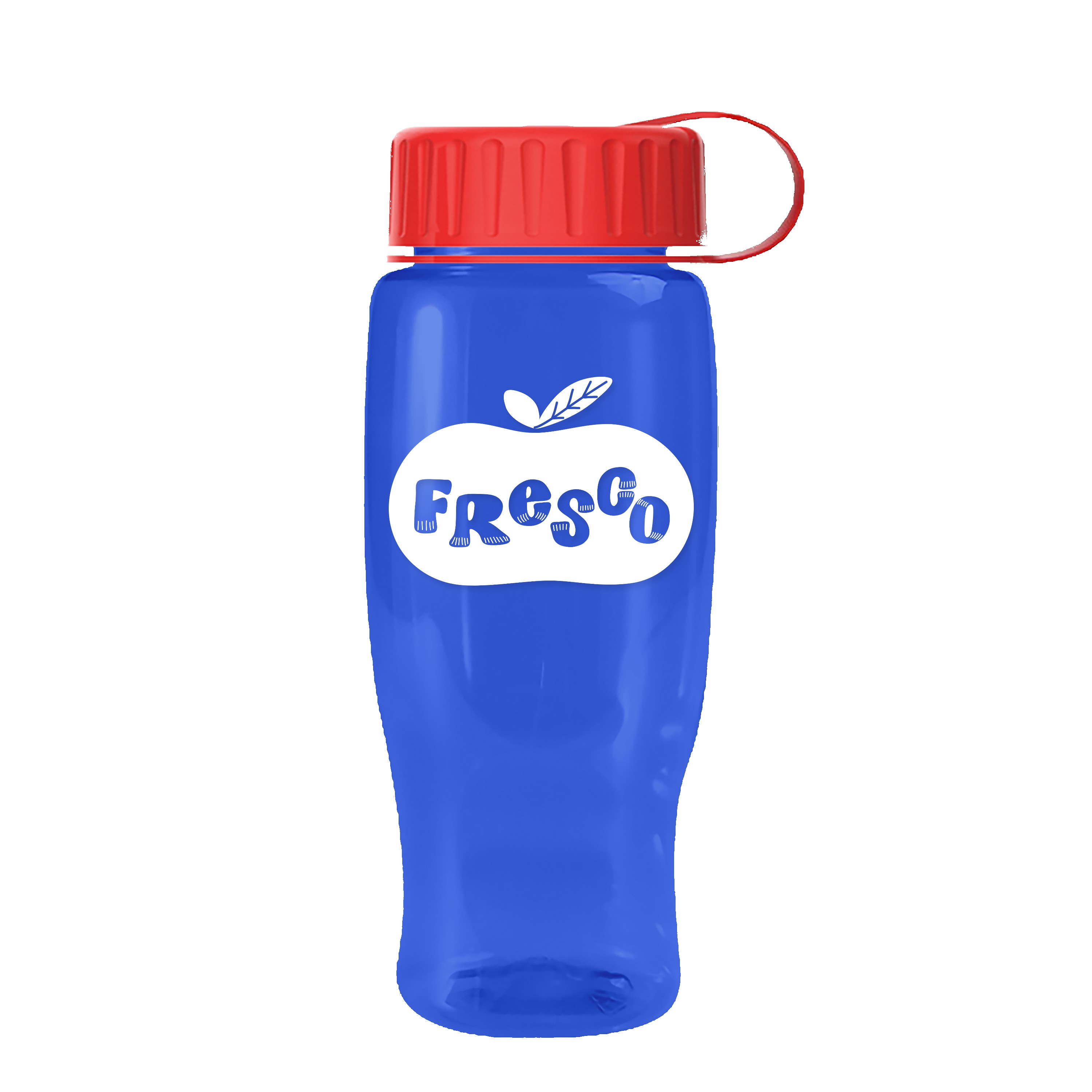 Picture of Garyline® Poly+ Recycled Bottle with Tethered Lid - 27 oz.