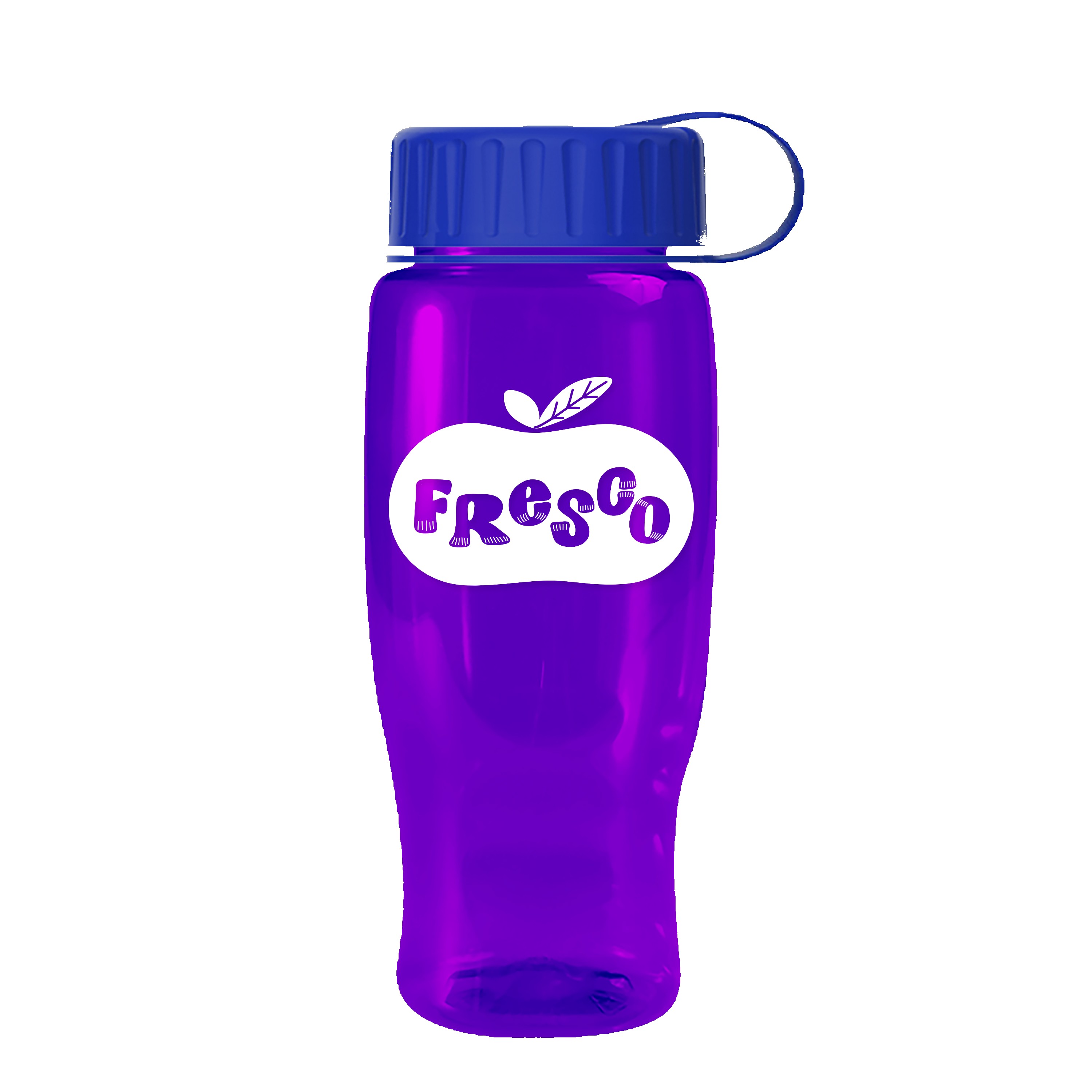 Picture of Garyline® Poly+ Recycled Bottle with Tethered Lid - 27 oz.
