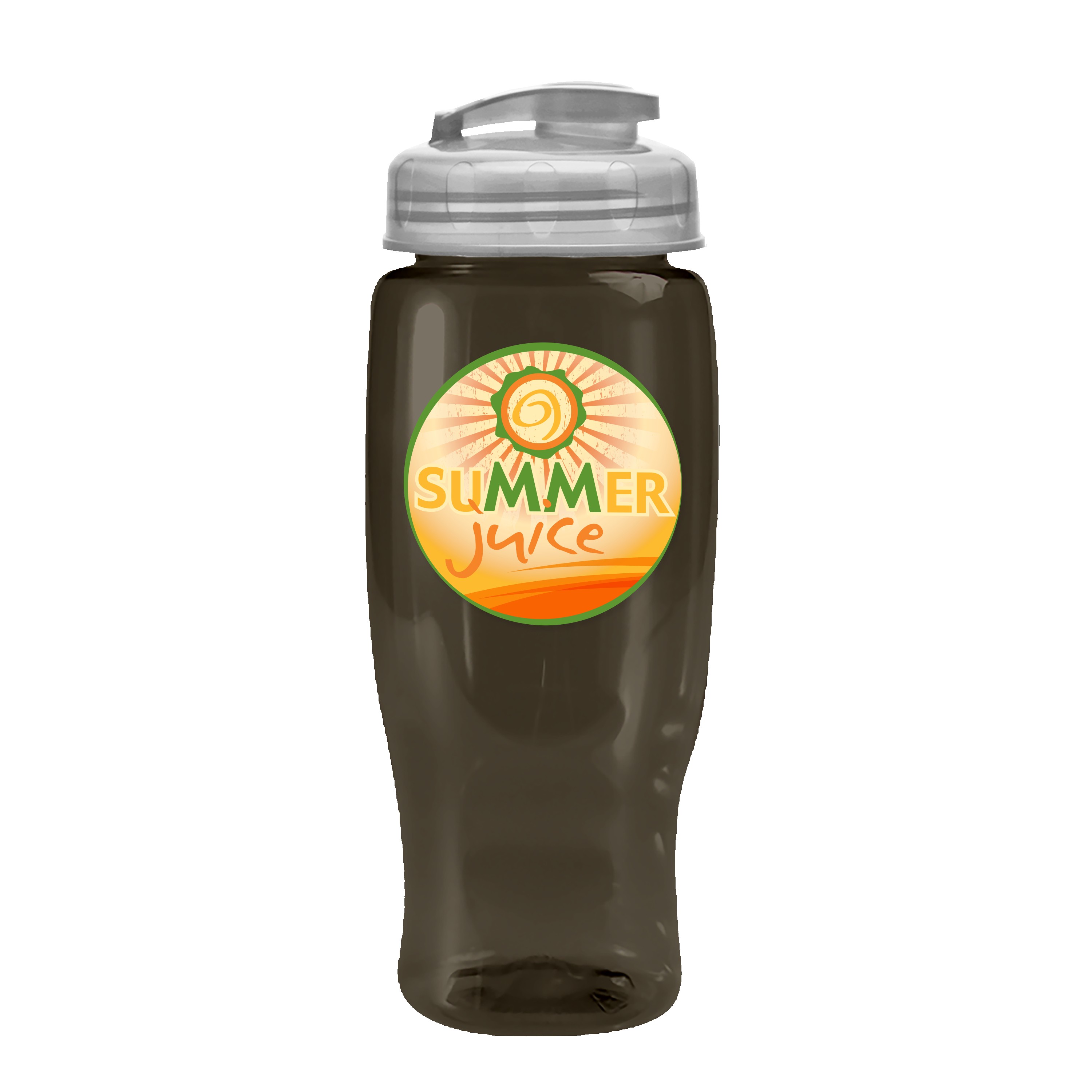 Picture of Garyline® Poly+ Recycled Bottle with Flip-Top Lid - 27 oz.