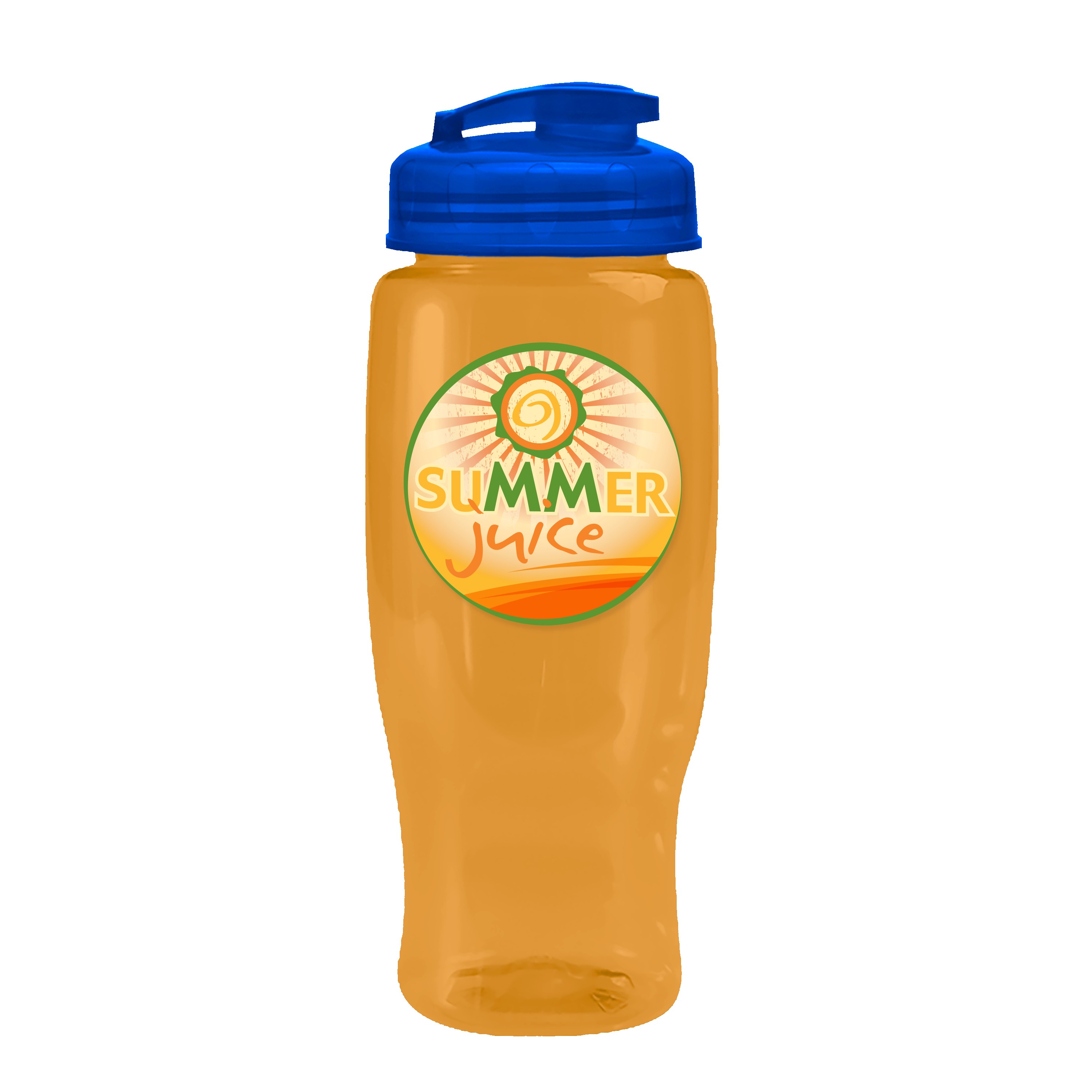 Picture of Garyline® Poly+ Recycled Bottle with Flip-Top Lid - 27 oz.