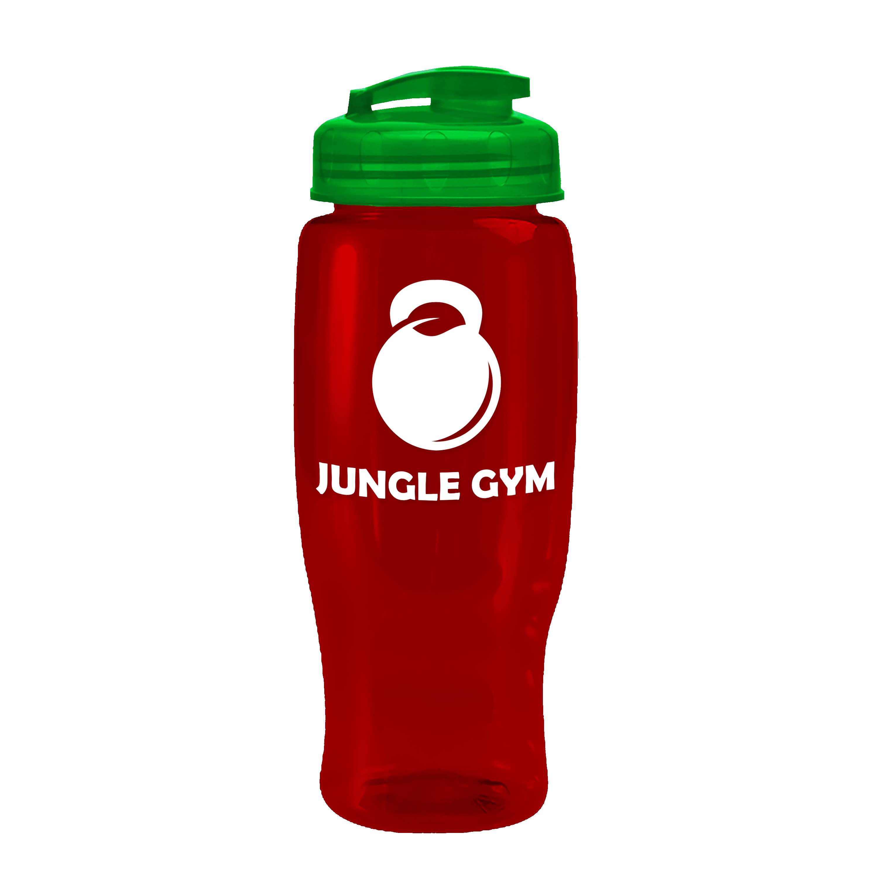 Picture of Garyline® Poly+ Recycled Bottle with Flip-Top Lid - 27 oz.