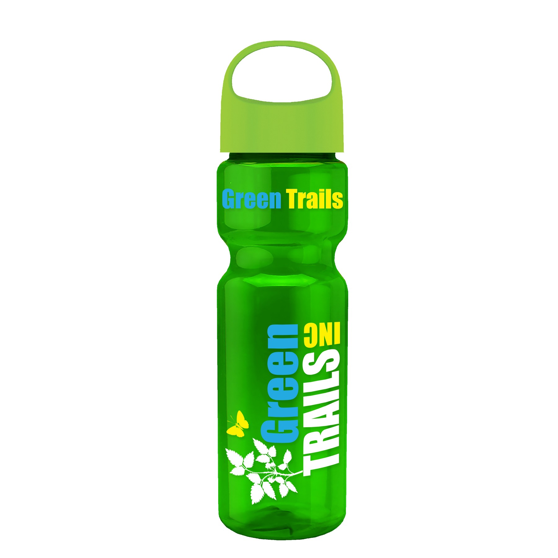 Picture of Garyline® Champ Recycled Bottle with Oval Crest Lid - 28 oz.
