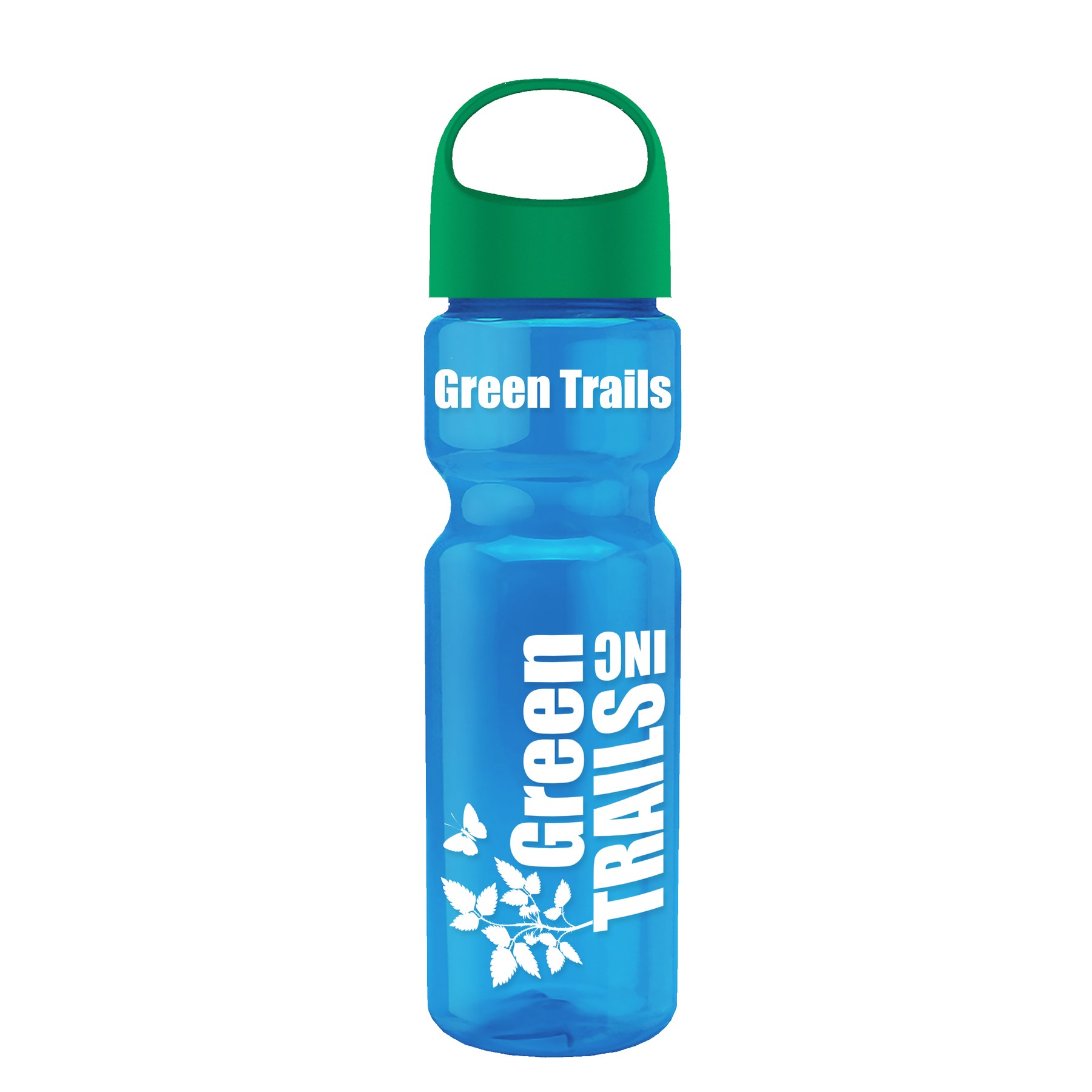 Picture of Garyline® Champ Recycled Bottle with Oval Crest Lid - 28 oz.