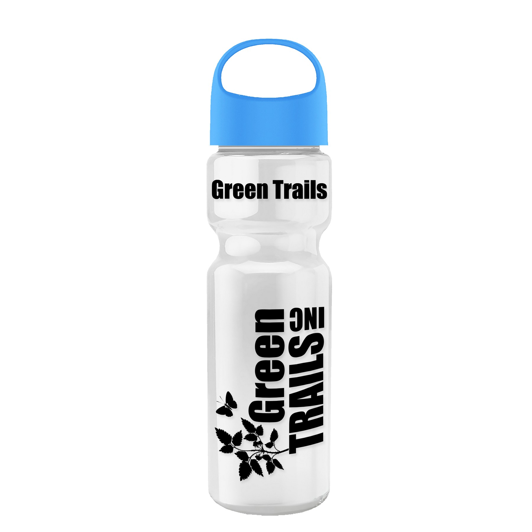 Picture of Garyline® Champ Recycled Bottle with Oval Crest Lid - 28 oz.