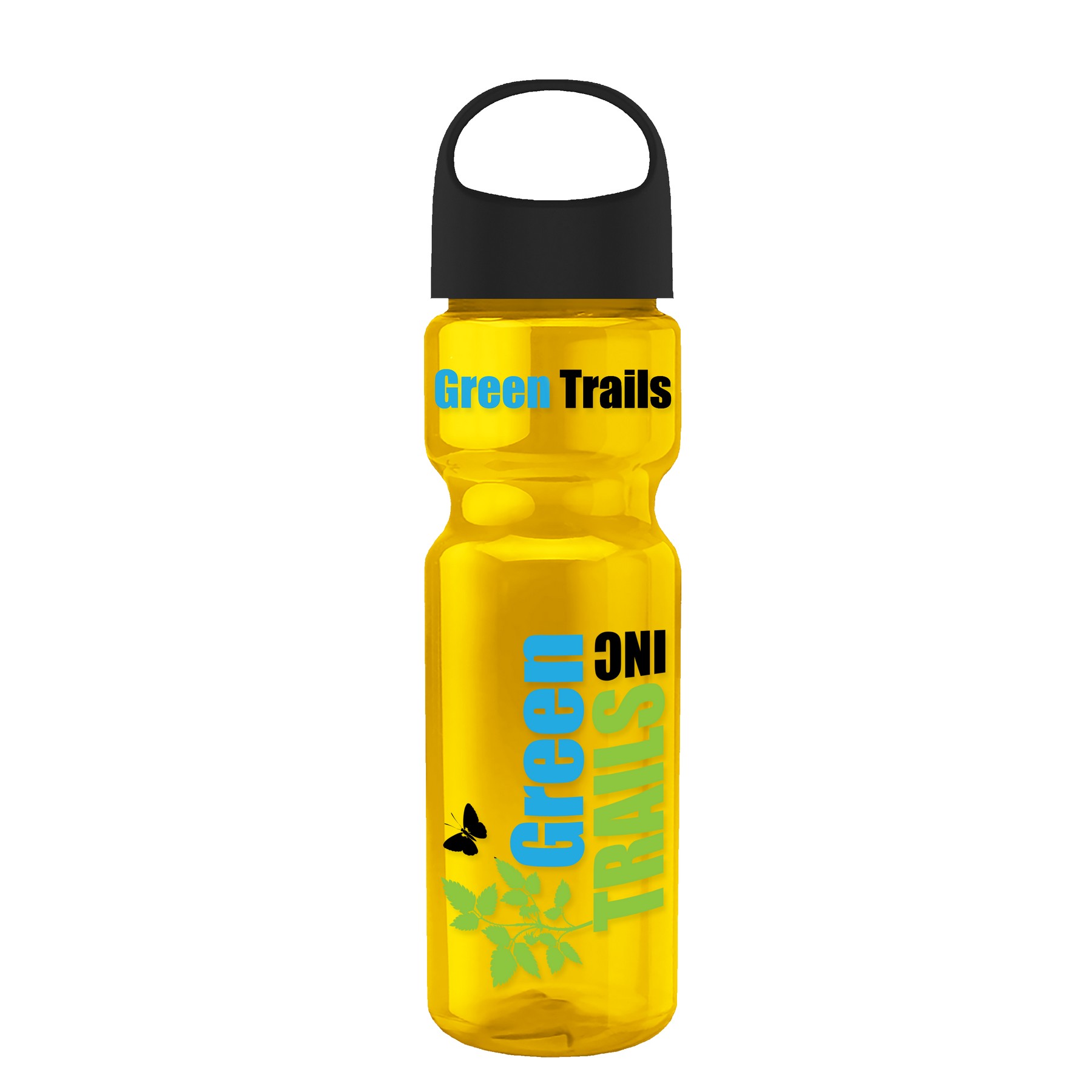 Picture of Garyline® Champ Recycled Bottle with Oval Crest Lid - 28 oz.