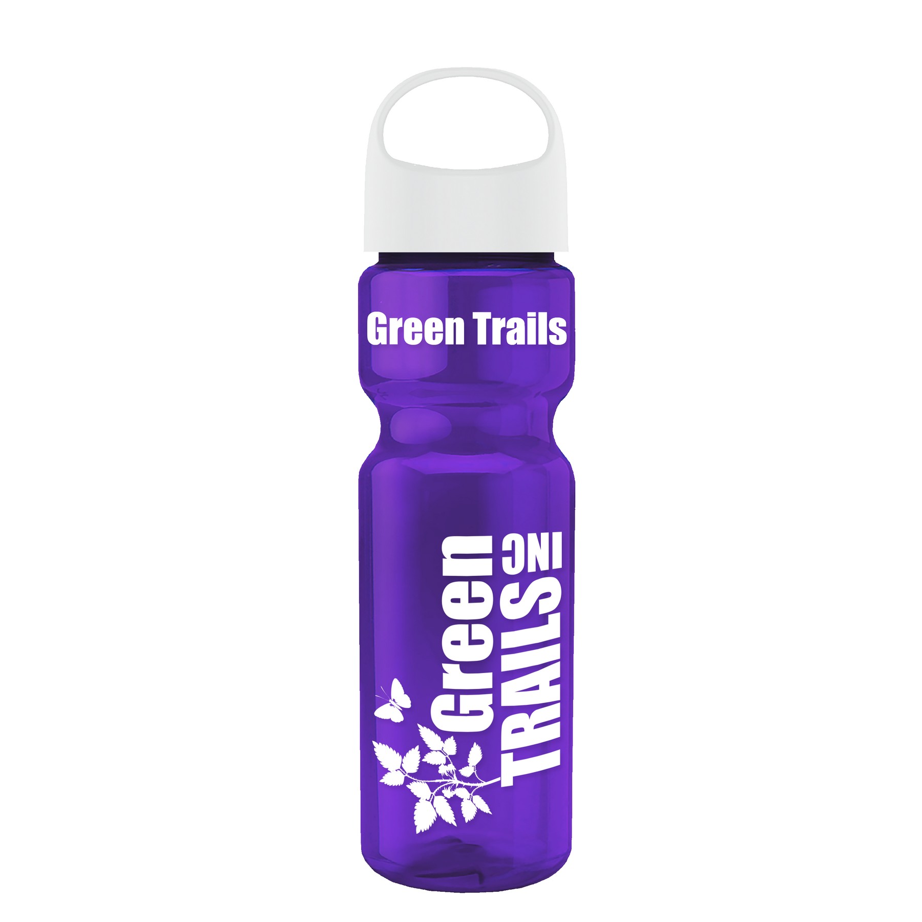 Picture of Garyline® Champ Recycled Bottle with Oval Crest Lid - 28 oz.