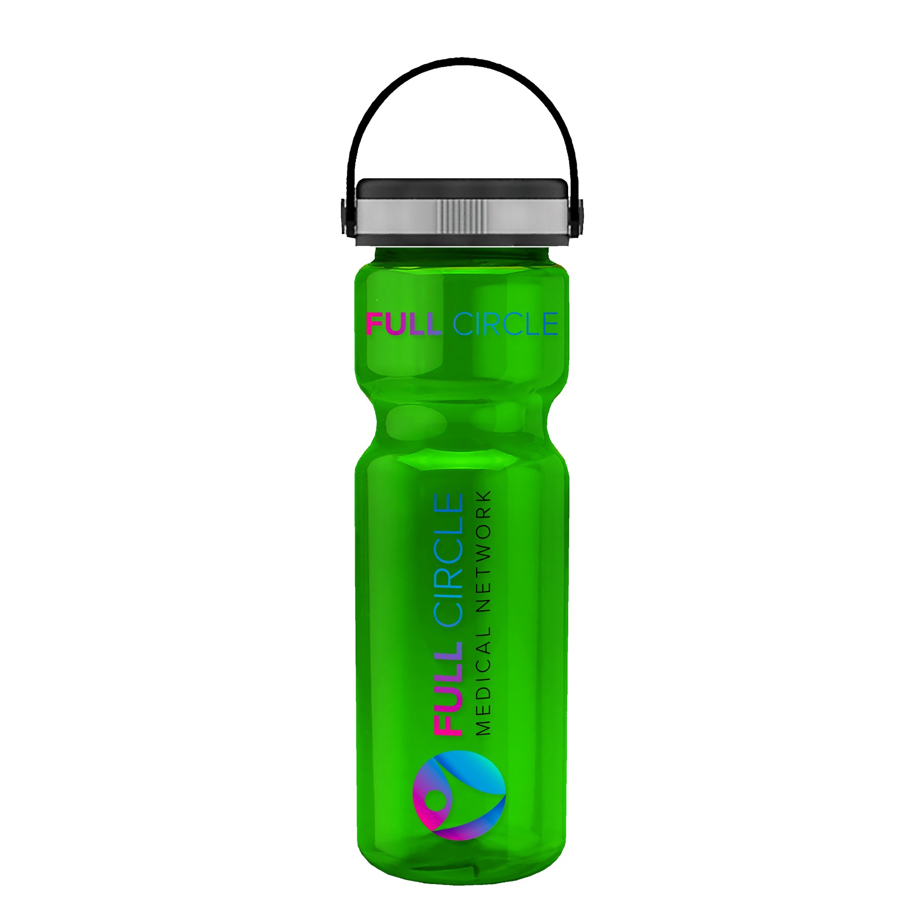 Picture of Garyline® Champ Recycled Bottle with Grip Lid - 28 oz.