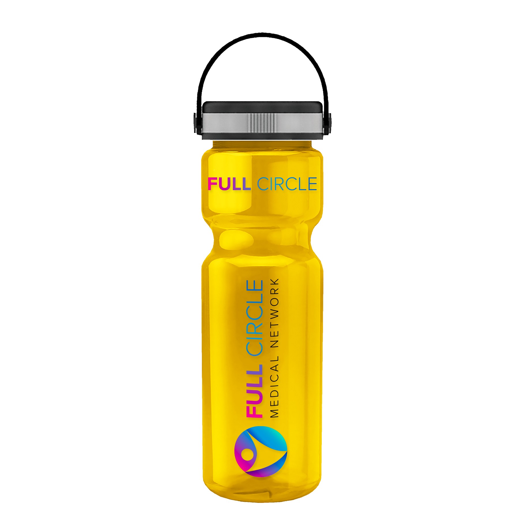 Picture of Garyline® Champ Recycled Bottle with Grip Lid - 28 oz.