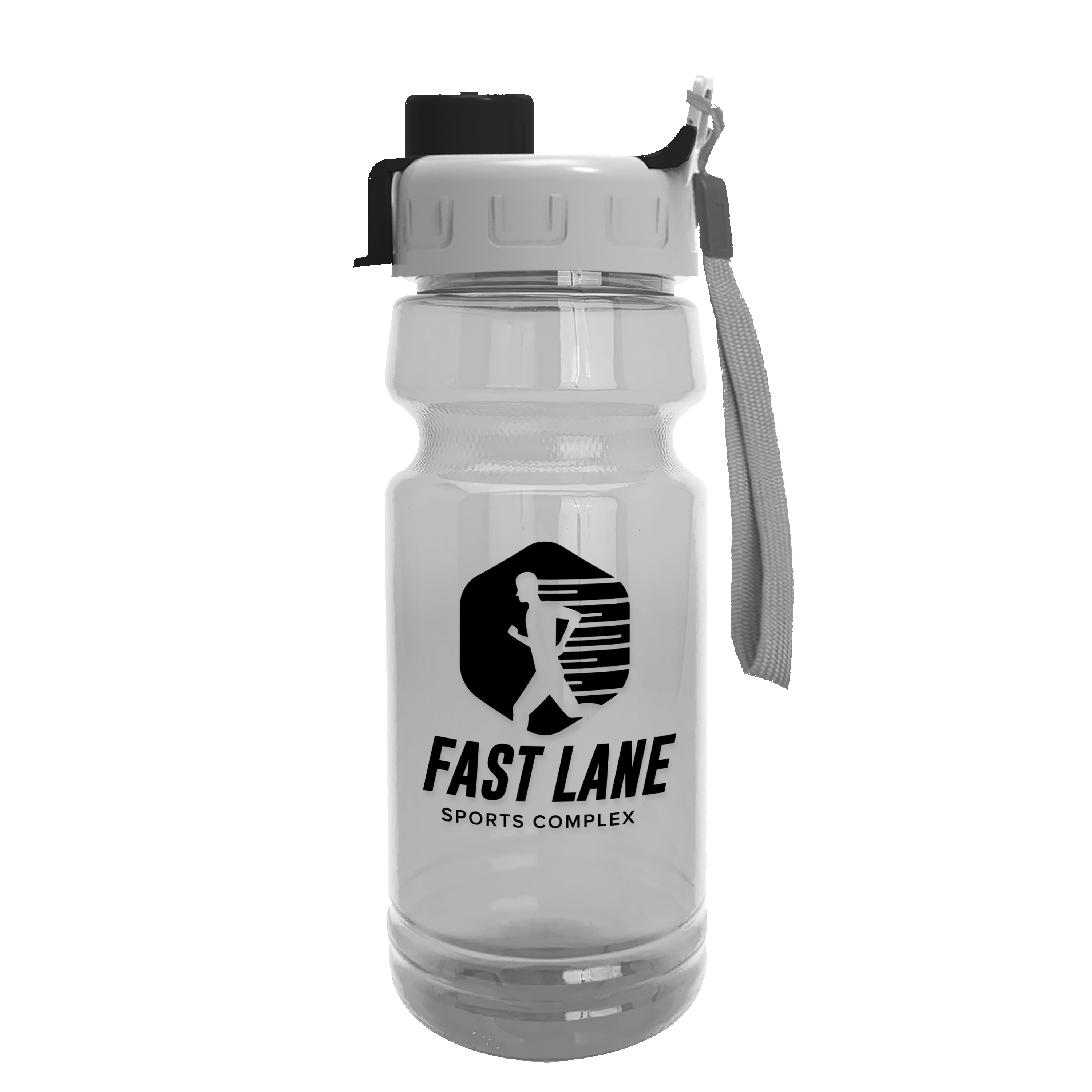 Picture of Garyline® Trainer Clear Bottle with Quick-Snap Lid - 24 oz.