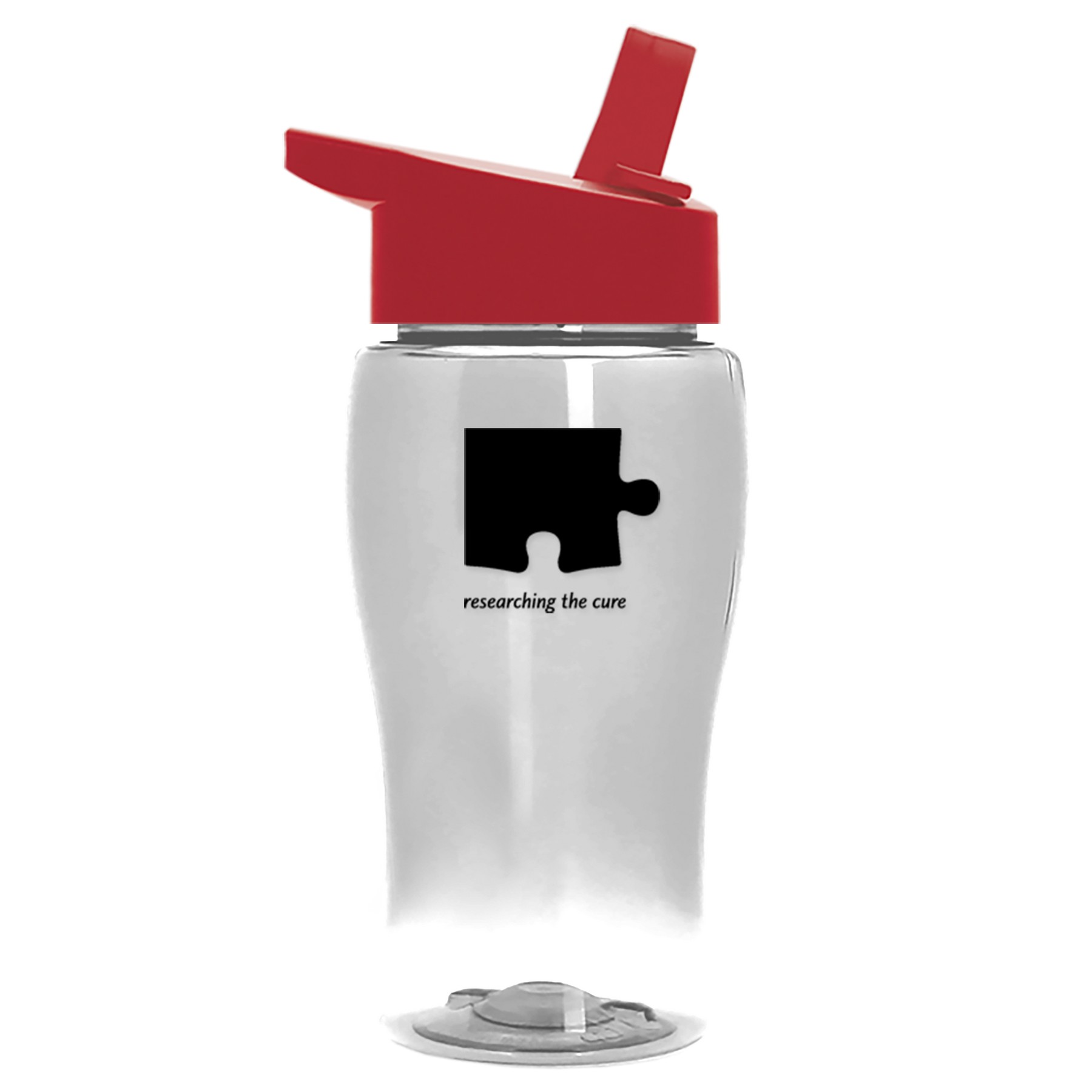 Picture of Garyline® Poly+ Jr. Transparent Bottle with Flip-Straw Lid - 18 oz.