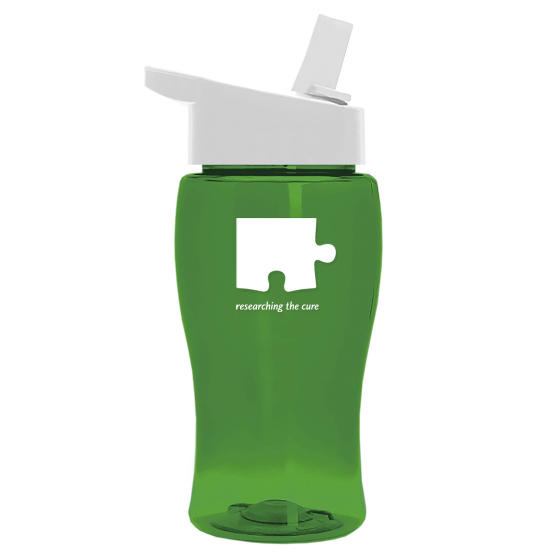 Picture of Garyline® Poly+ Jr. Transparent Bottle with Flip-Straw Lid - 18 oz.