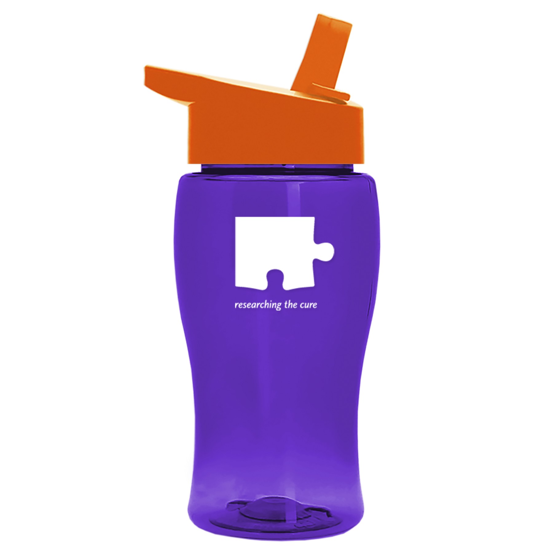 Picture of Garyline® Poly+ Jr. Transparent Bottle with Flip-Straw Lid - 18 oz.