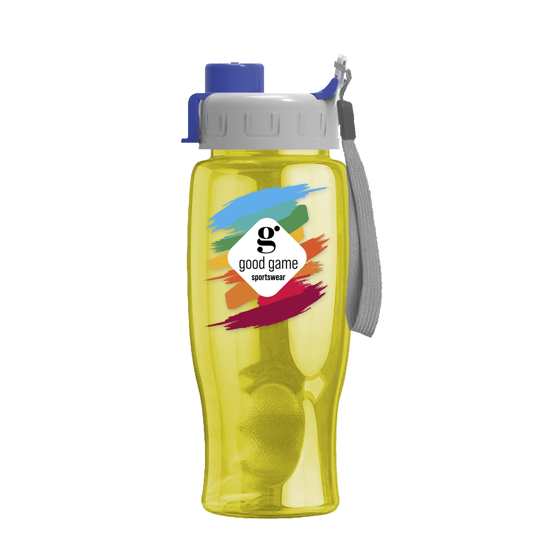 Picture of Garyline® Poly+ Bottle with Quick-Snap Lid - 27 oz.
