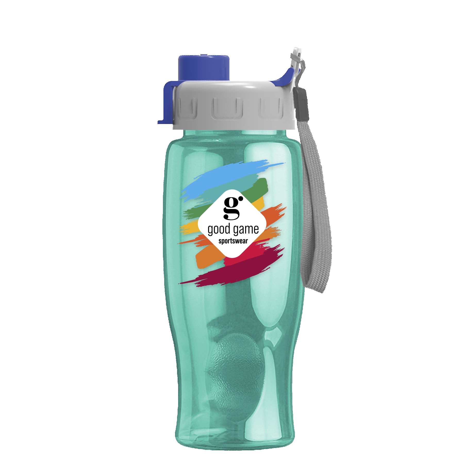 Picture of Garyline® Poly+ Bottle with Quick-Snap Lid - 27 oz.