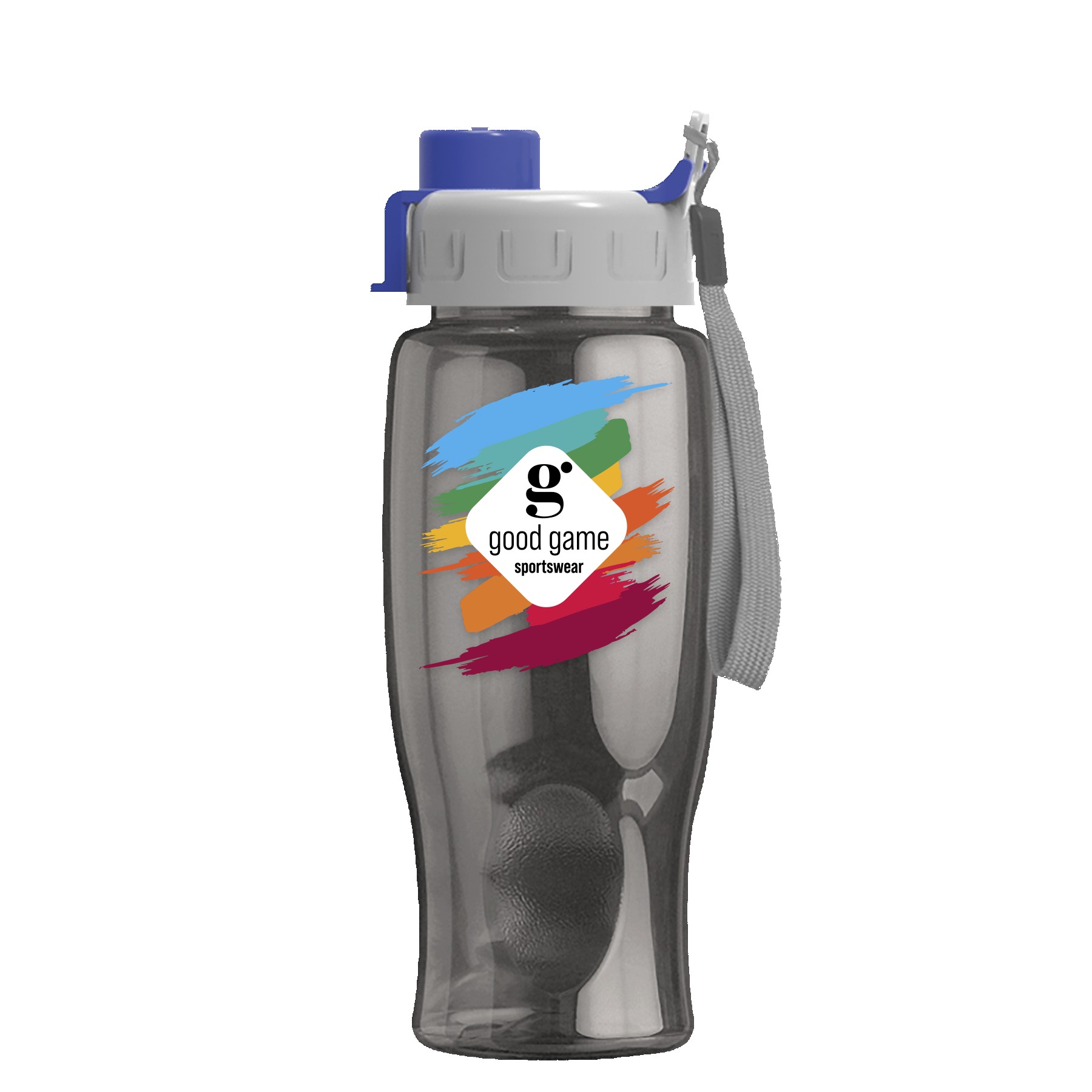 Picture of Garyline® Poly+ Bottle with Quick-Snap Lid - 27 oz.