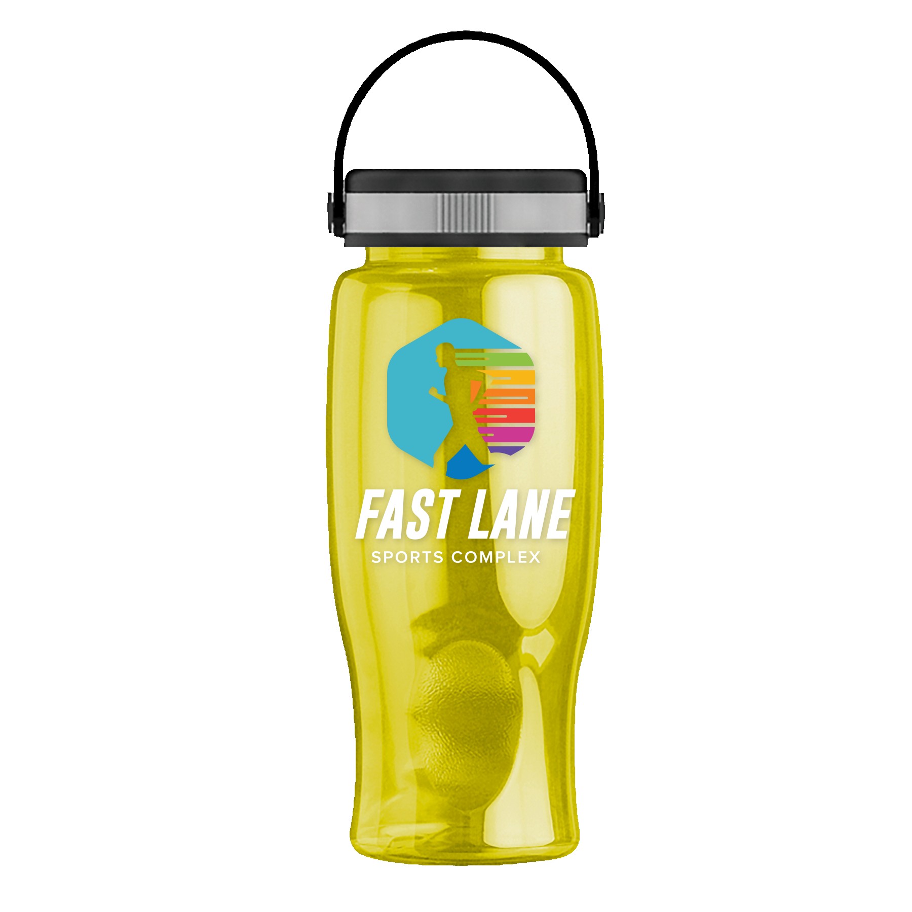 Picture of Garyline® Poly+ Bottle with Grip Lid - 27 oz.